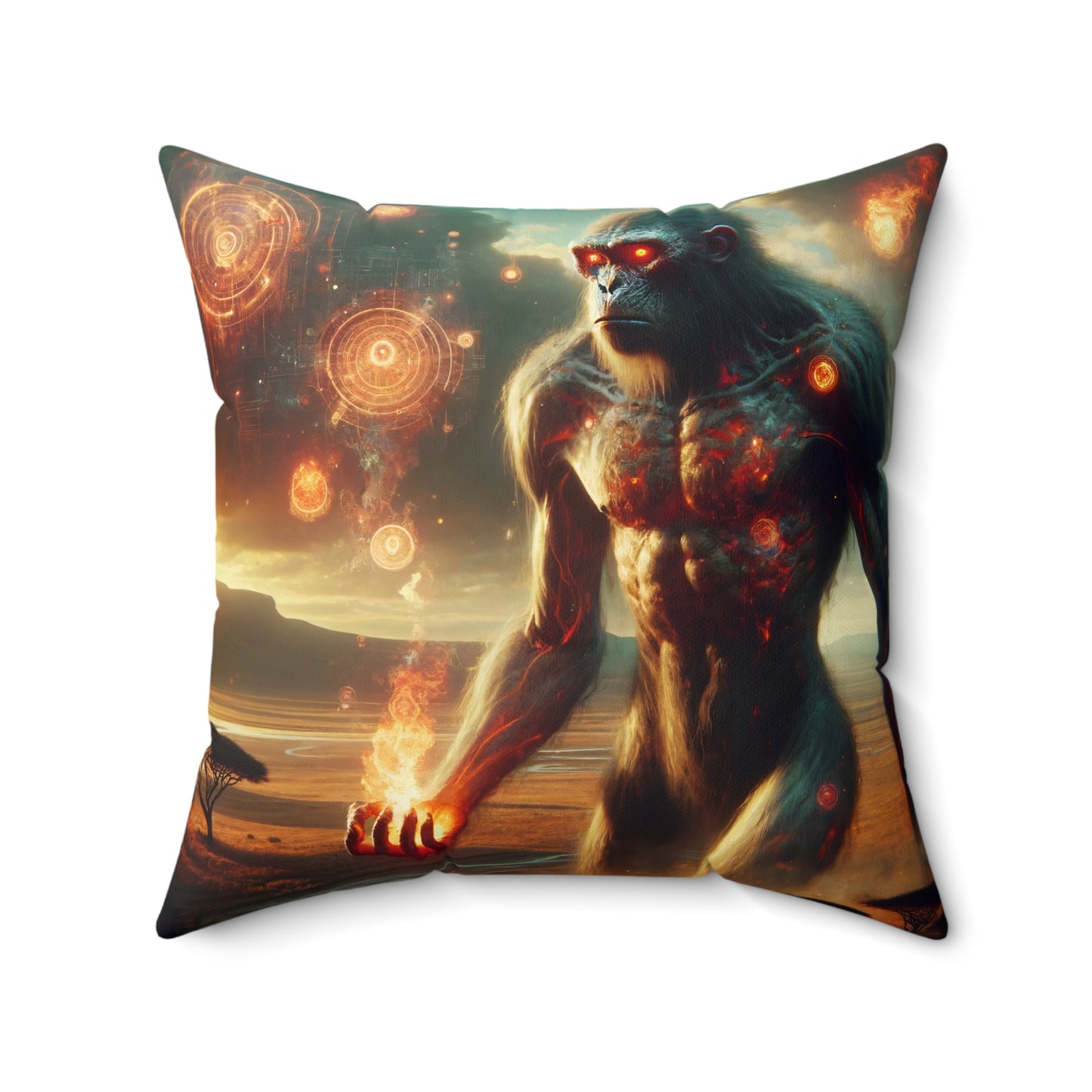 Cuscino | Poliestere | Quadrato | Mitologia Primordiale | Titano Ancestrale