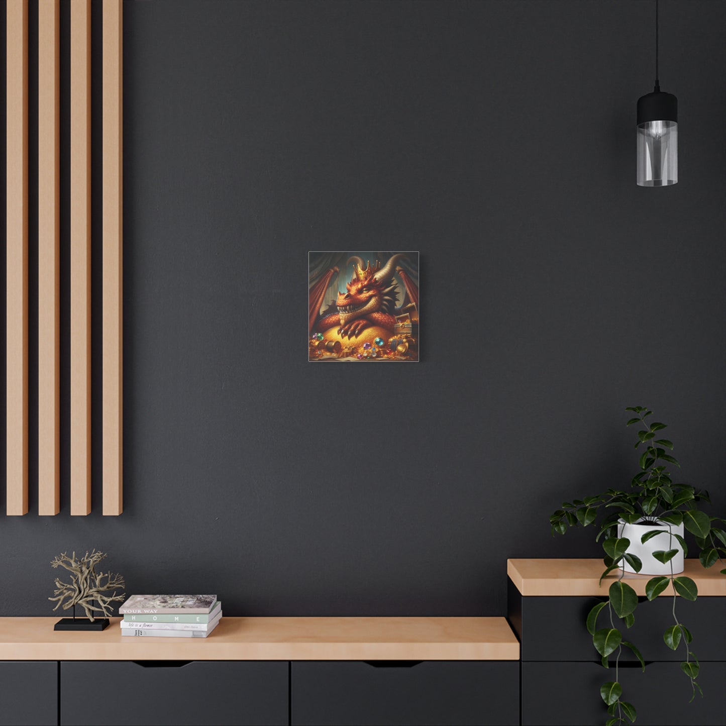 Płótno | Matowy | Nordycka Mitologia | Fafnir | Smok