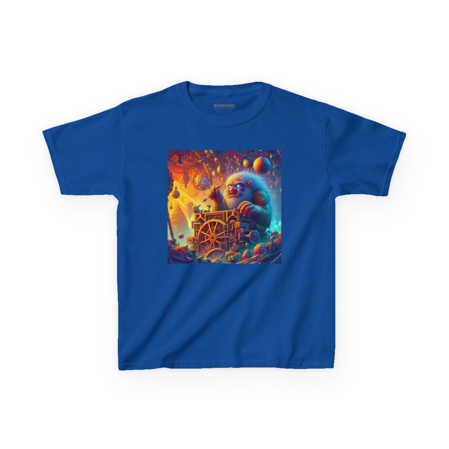 T-Shirt | Koszulka dziecięca | Ciężka bawełna | Mitologia Arktyczna | Mechanik Lodu