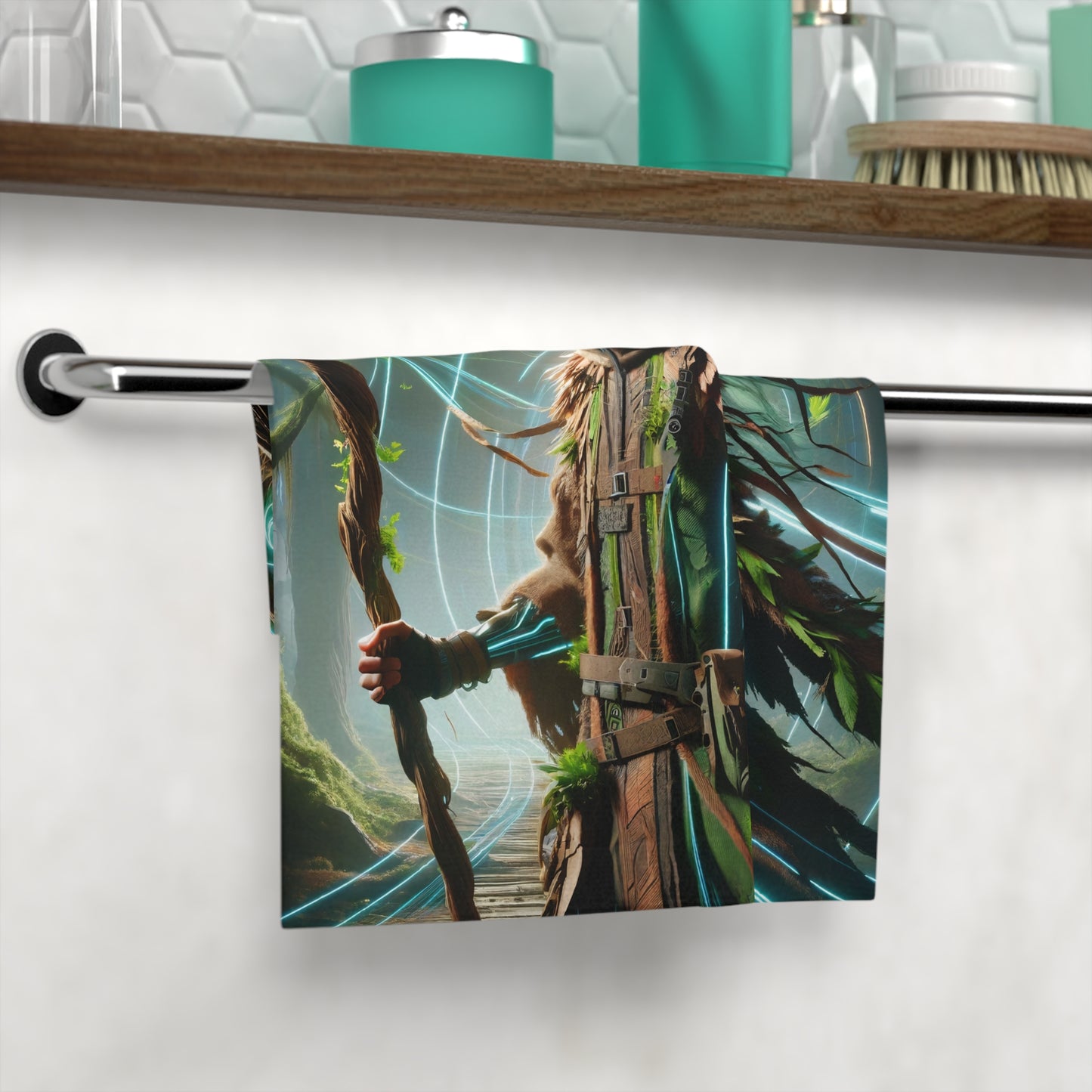 Handdoek | Washandje | Eco-mystiek | Boswachter Sjamaan