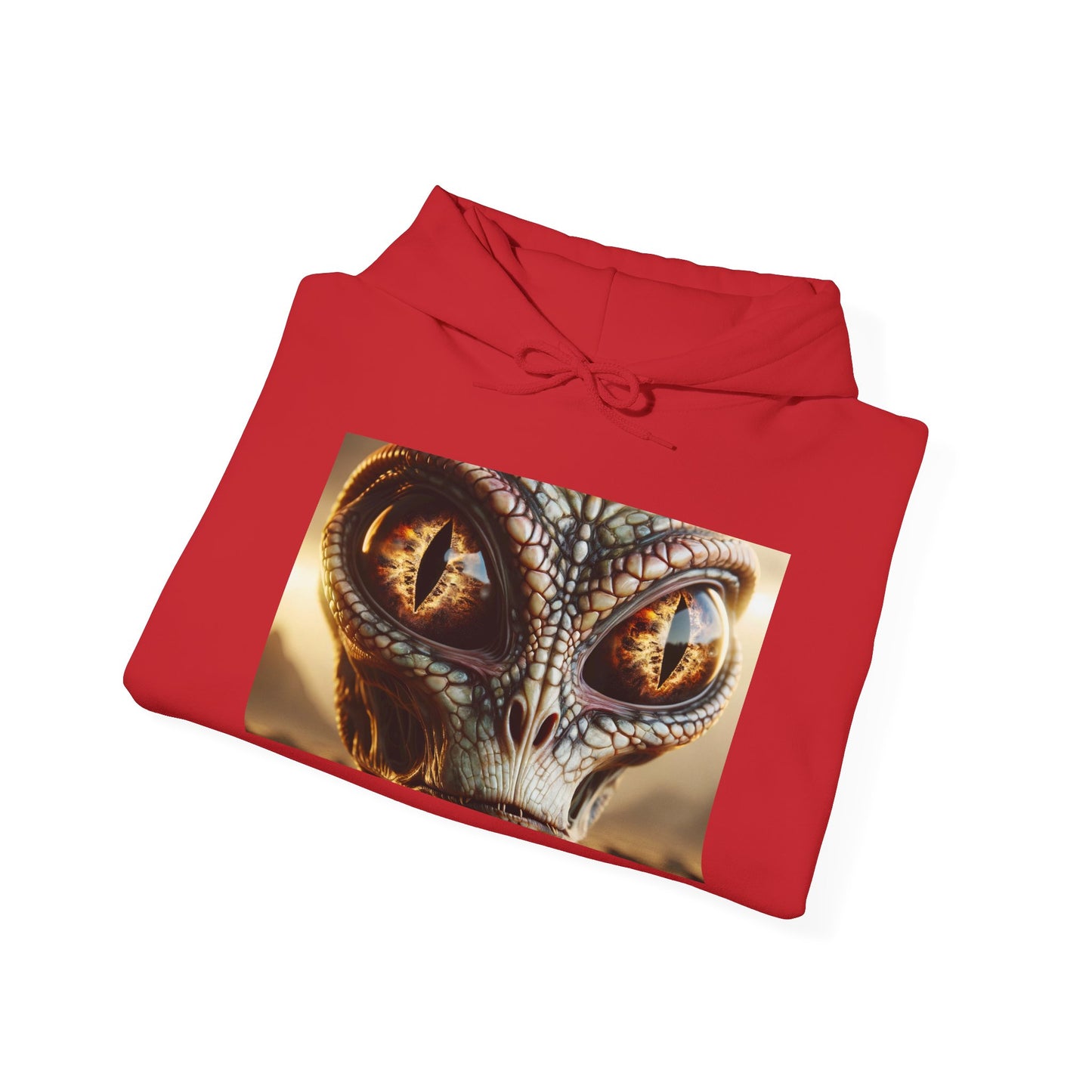 เสื้อมีฮู้ด | ยูนิเซ็กส์ | เสื้อสเวตเตอร์มีฮู้ด | ผ้าผสมเนื้อหนา | เอเลี่ยนเรพทิเลียน | สิ่งมีชีวิตนอกโลก