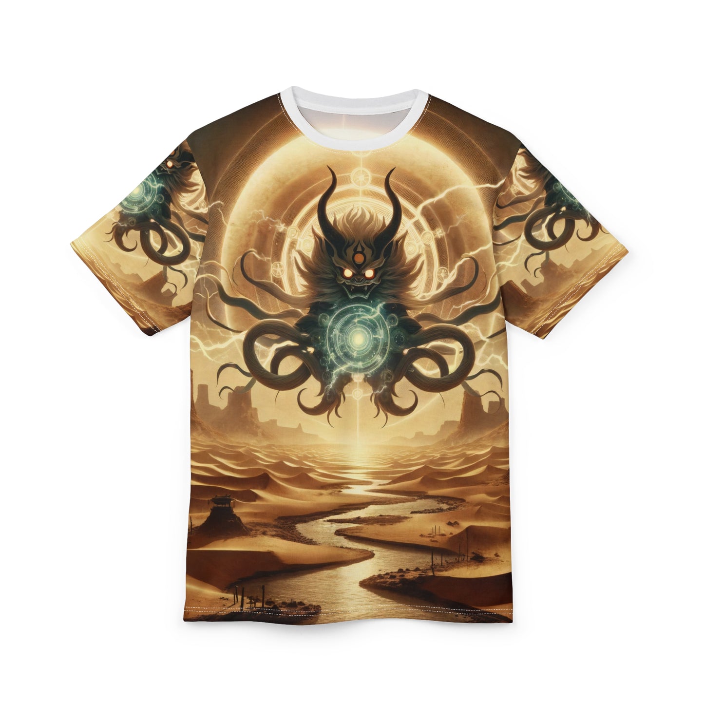Camiseta | Estampado completo | Camiseta unisex | Horror Cósmico | Entidad Lovecraftiana | Caos