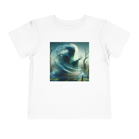 Camiseta | Camiseta Infantil | Manga Curta | Fantasia Sombria | Espectro | Pântano