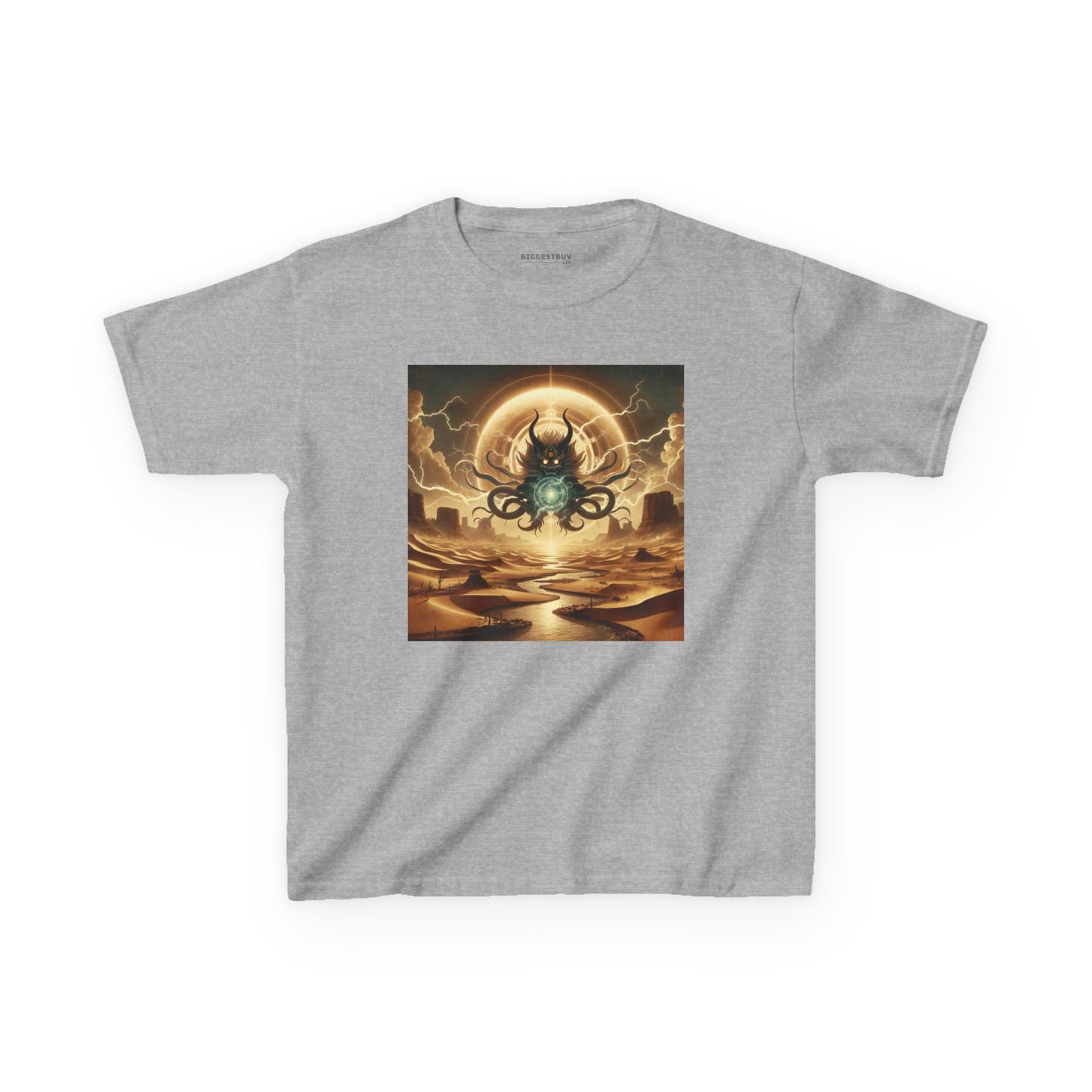 Camiseta | Camiseta para niños | Algodón grueso | Horror Cósmico | Entidad Lovecraftiana | Caos