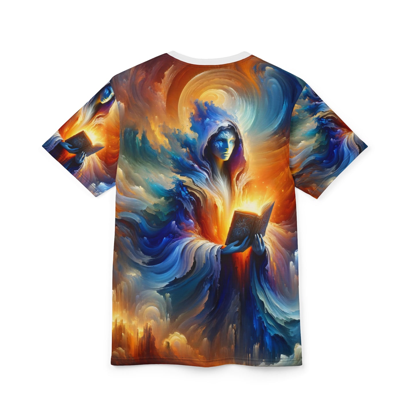 T-shirt | Stampa all-over | T-shirt unisex | Fantasia Cosmica | Mago Etereo