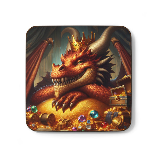 Sous-verre | Panneau de fibres à haute densité | Mythologie nordique | Fafnir | Dragon