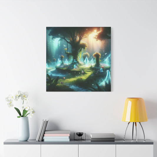 قماش | غير لامع | غابة سحرية | موطن الإيجنس فاتوس | شجرة الحياة