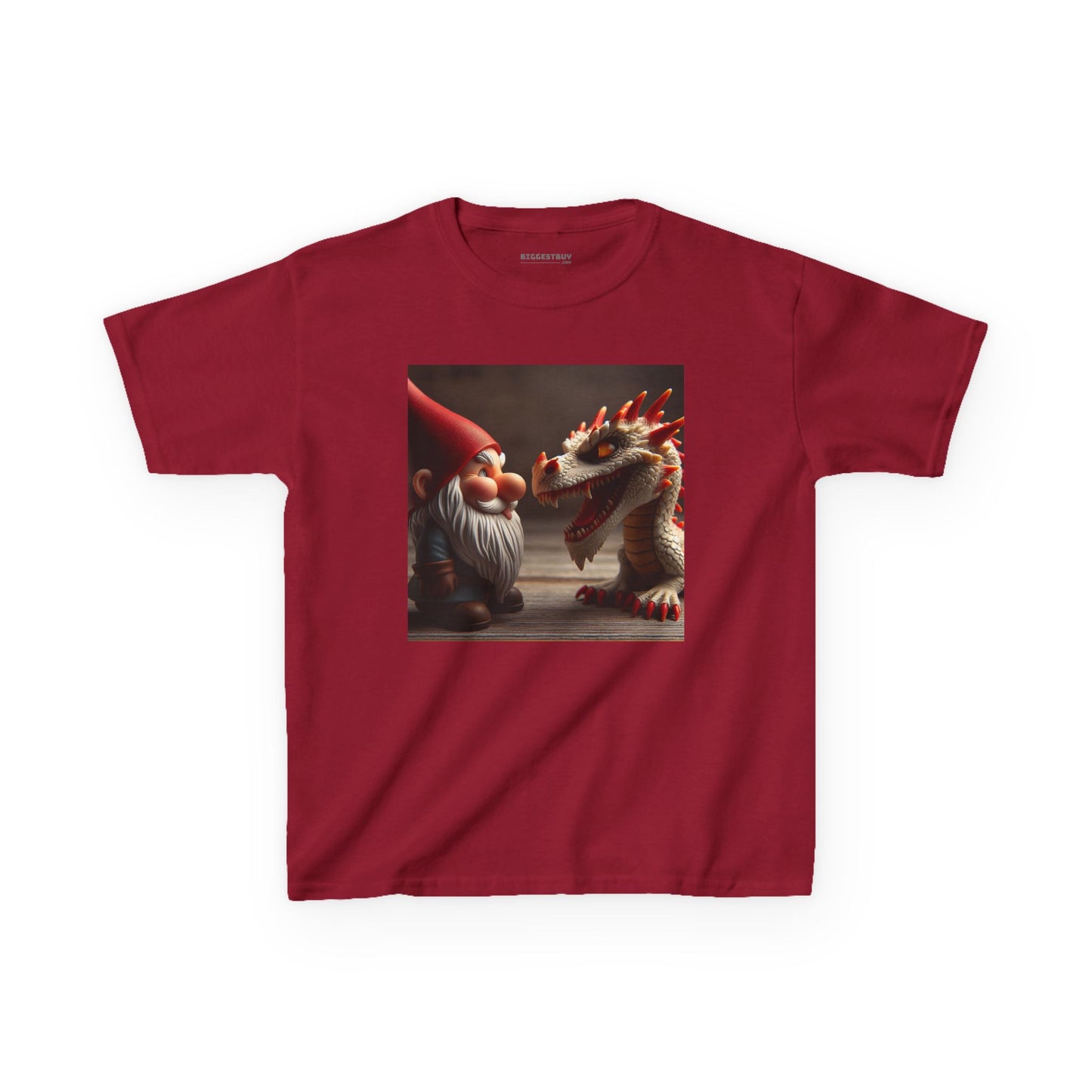T-Shirt | Kaos Anak | Katun Tebal | Fiksi Mitos | Gnome dan Naga Timur