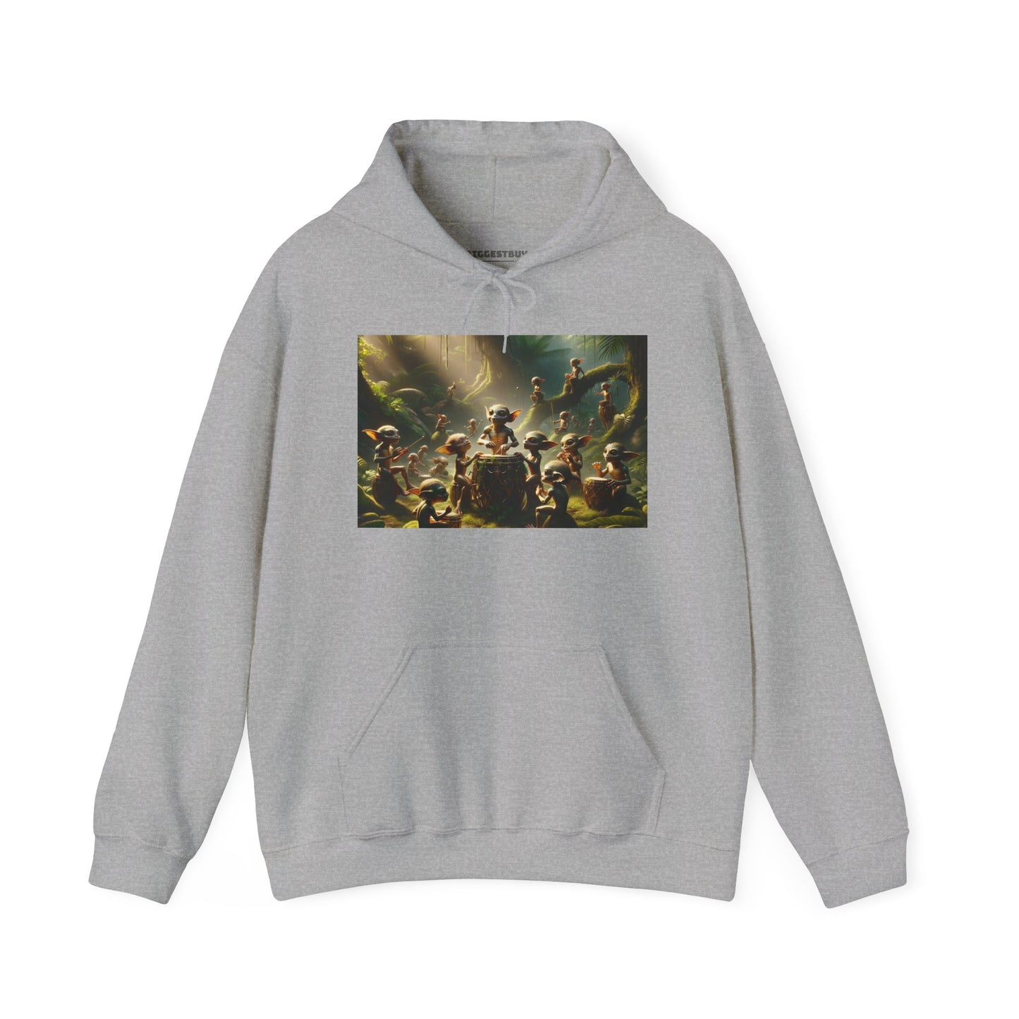 เสื้อมีฮู้ด | ยูนิเซ็กส์ | เสื้อสเวตเตอร์มีฮู้ด | ผ้าผสมเนื้อหนา | แฟนตาซีป่า | วิถีธรรมชาติ | ภูตน้อย