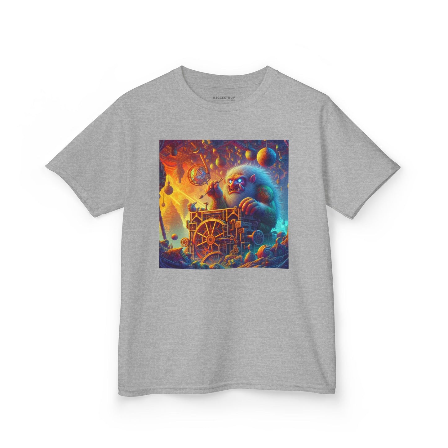 T-Shirt | Koszulka dziecięca | Ciężka bawełna | Mitologia Arktyczna | Mechanik Lodu