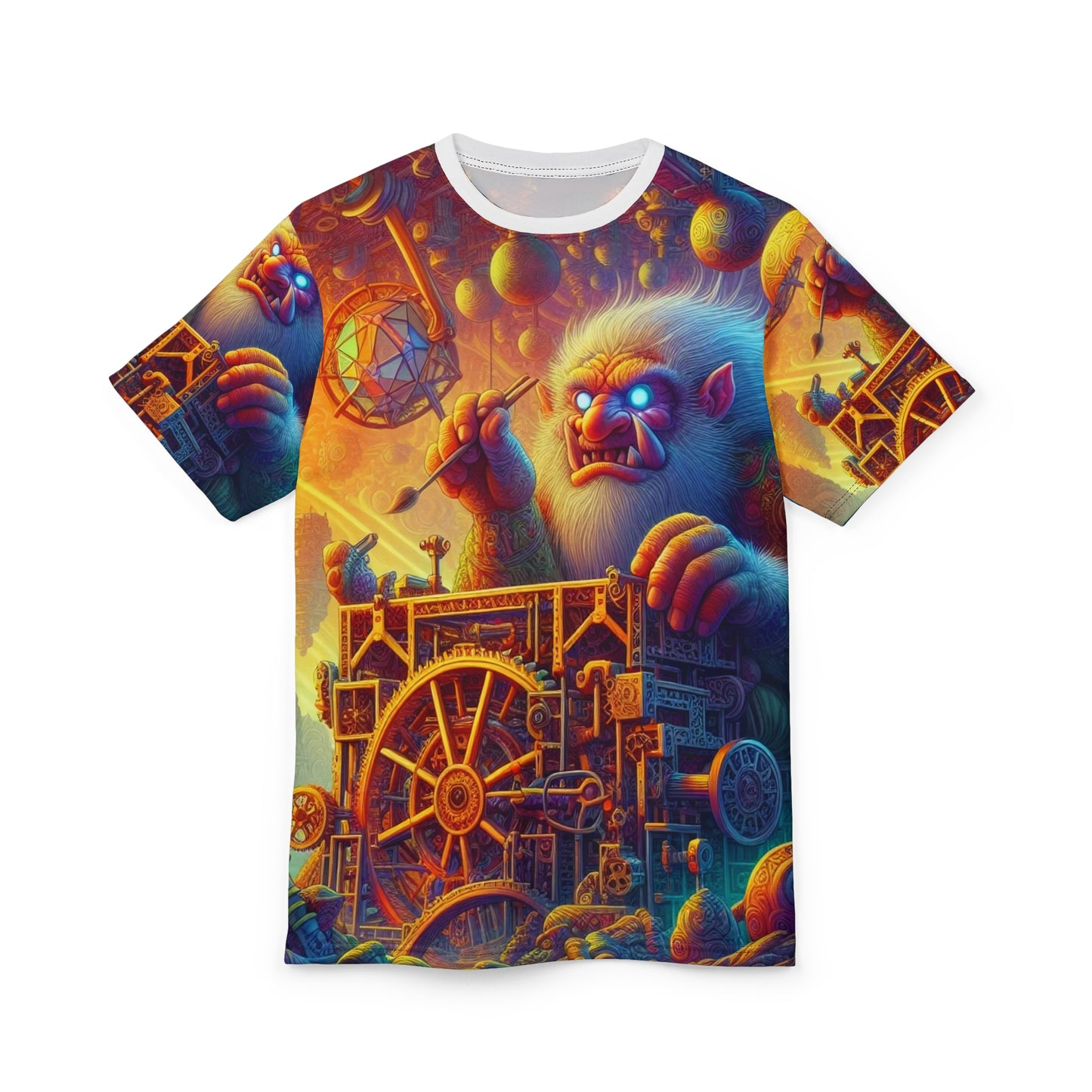 T-Shirt | Nadruk na całej powierzchni | T-shirt unisex | Mitologia Arktyczna | Mechanik Lodu