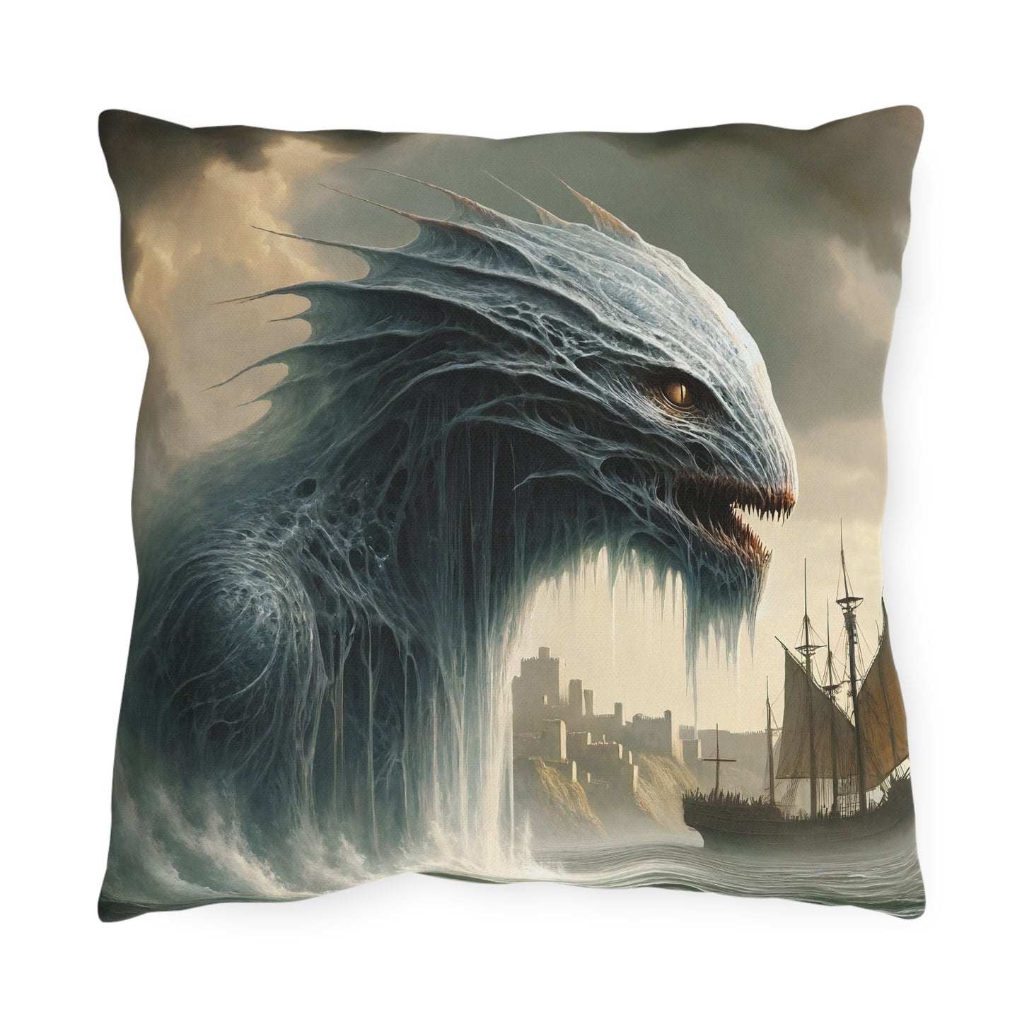 Cuscino | Cuscino da esterno | Mitologia Nordica | Jörmungandr | Serpente Marino