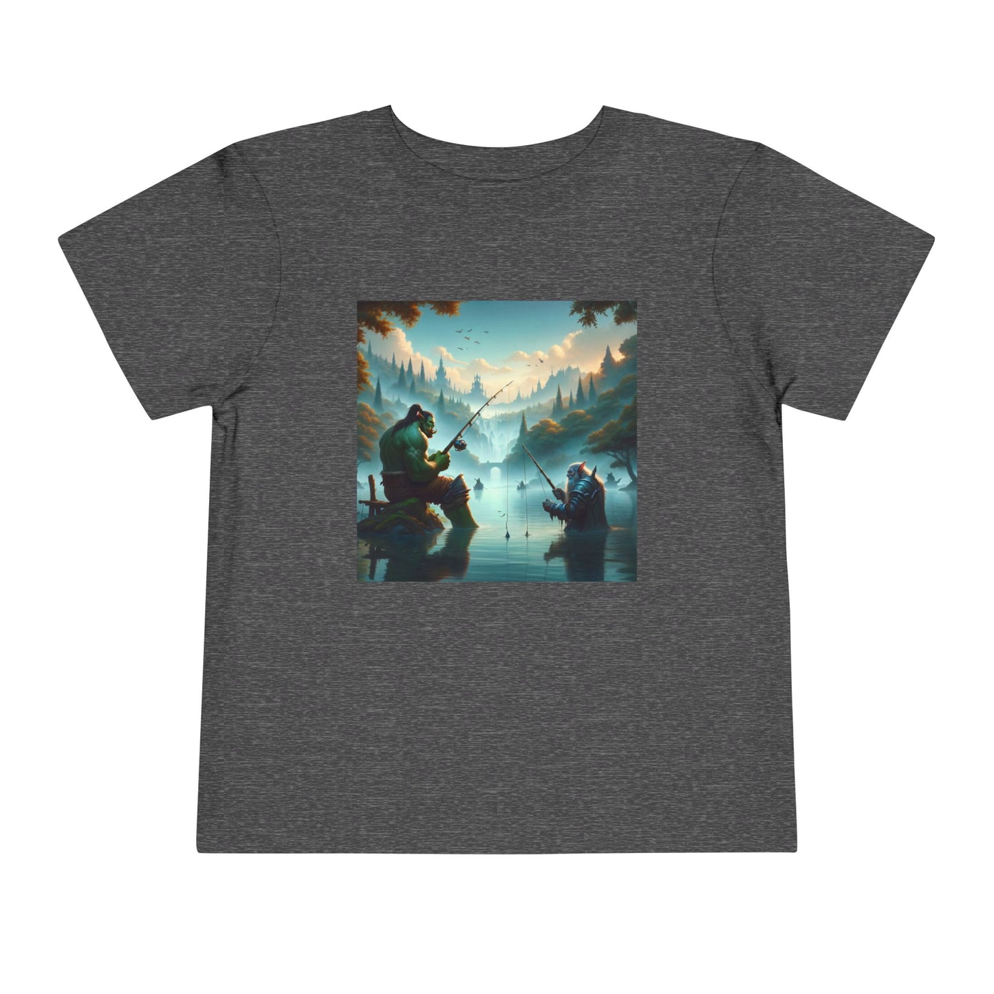 T-shirt | Peuter T-shirt | Korte mouw | Heldensage | Interraciale Vriendschap
