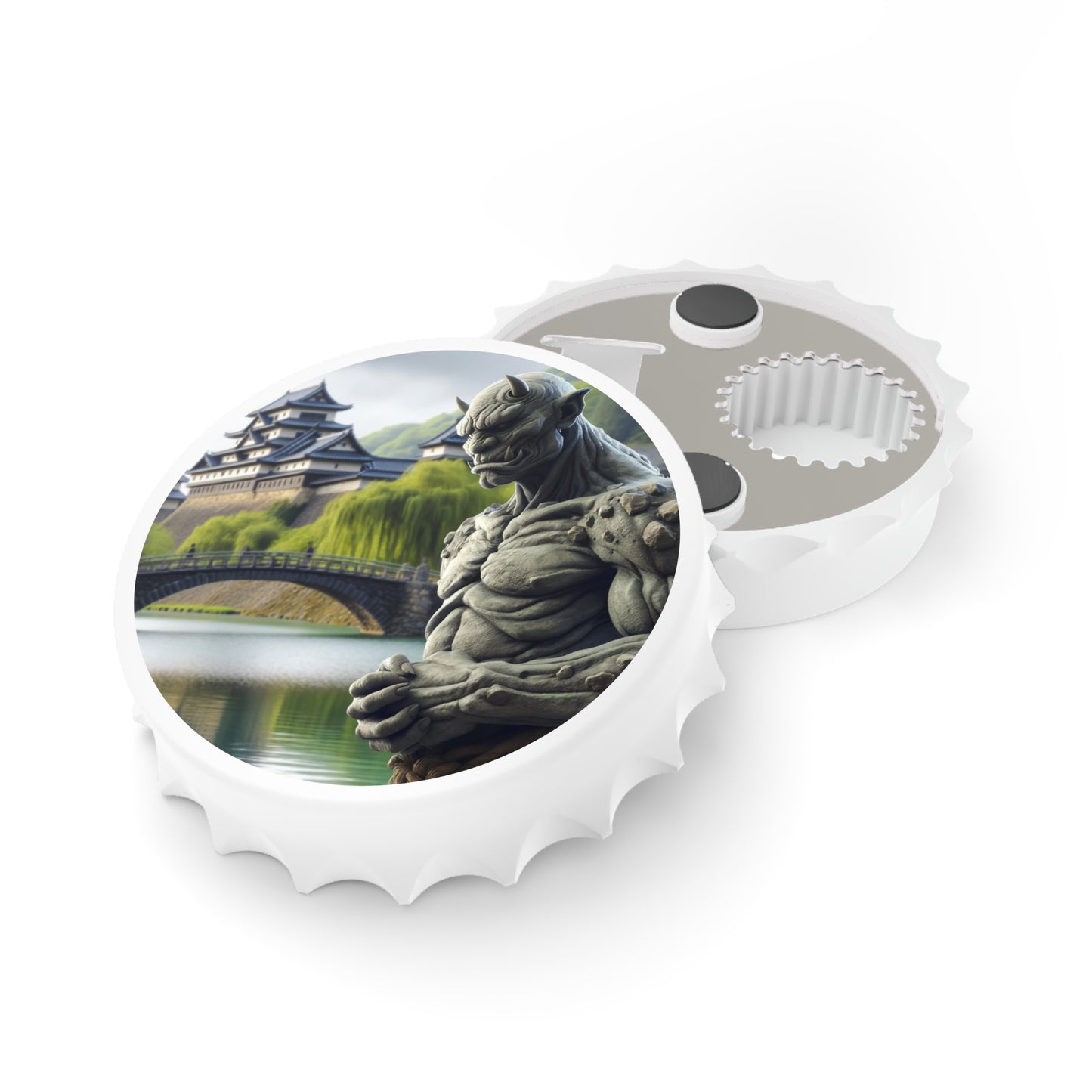 Flessenopener | Japanse folklore | Oni-standbeeld