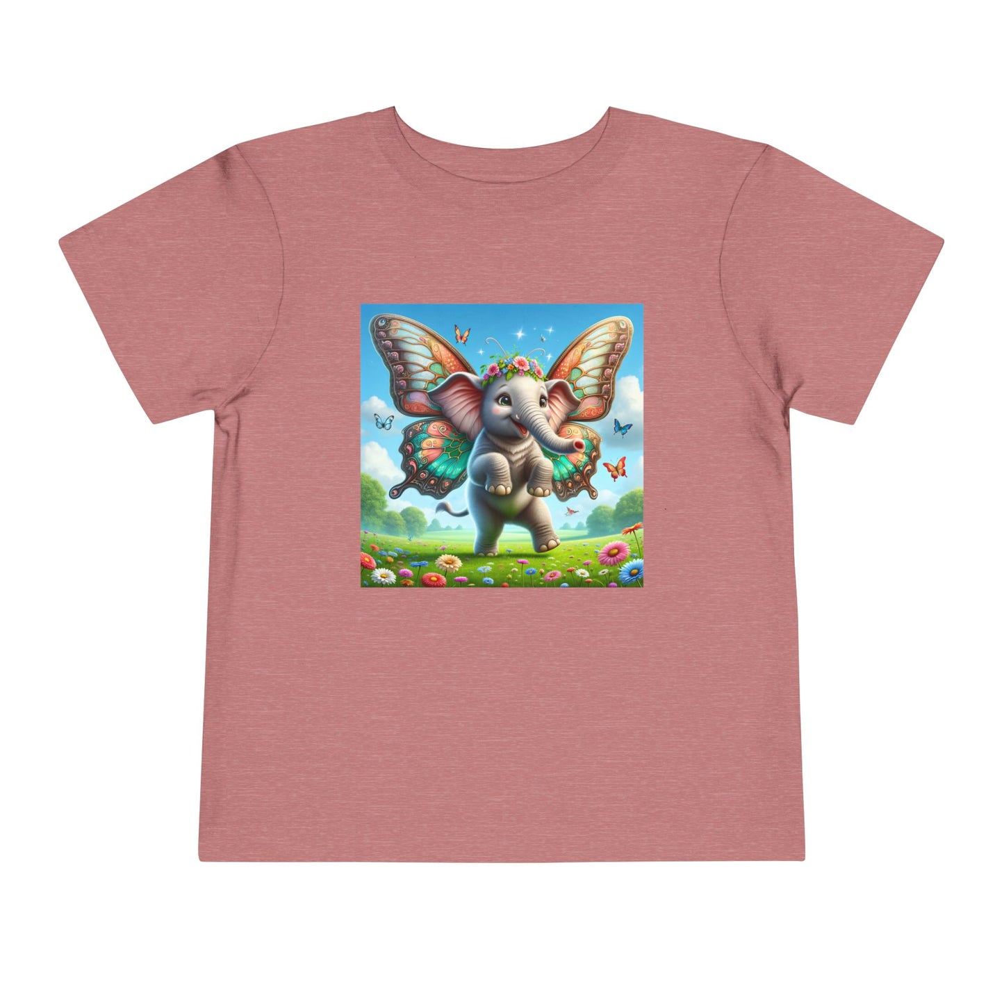 T-Shirt | Koszulka dla malucha | Krótki rękaw | Baśniowa fauna | Airavata | Słonik