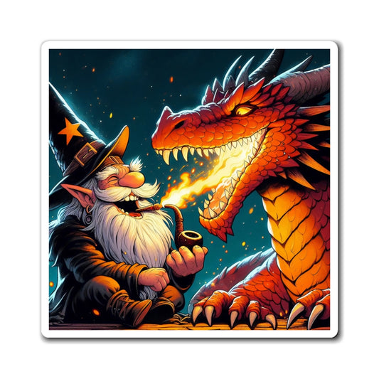 マグネット | ビニール | ハイファンタジー | ドラゴンスレイヤー | 魔法対決