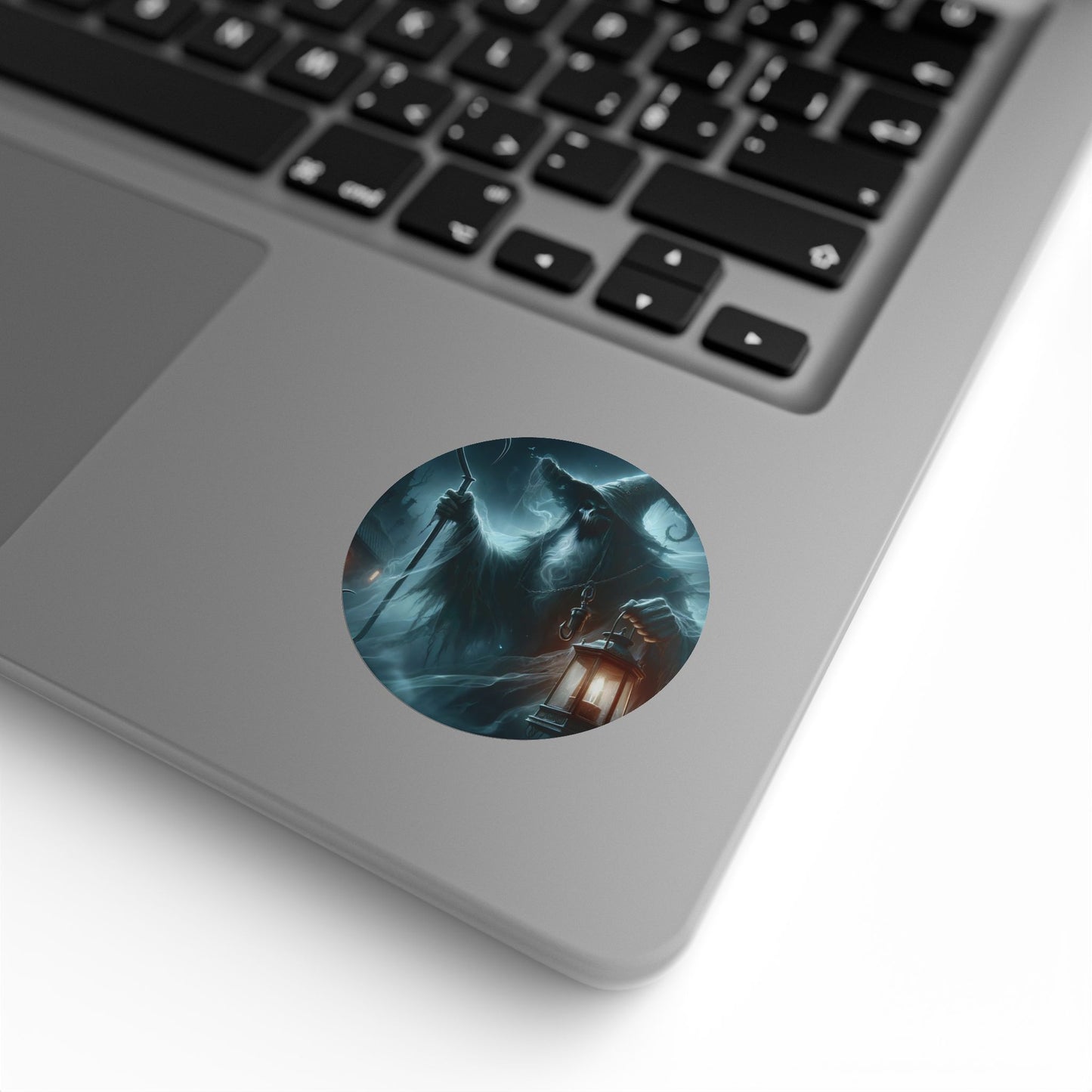 Stickerlabelrol | Rond | Ondode Tovenaar | Necromantie | Geest