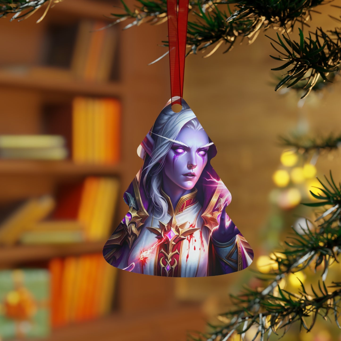 زیور | دھات | خیالی فن | جادوئی الف وارڈن | ارغوانی دل