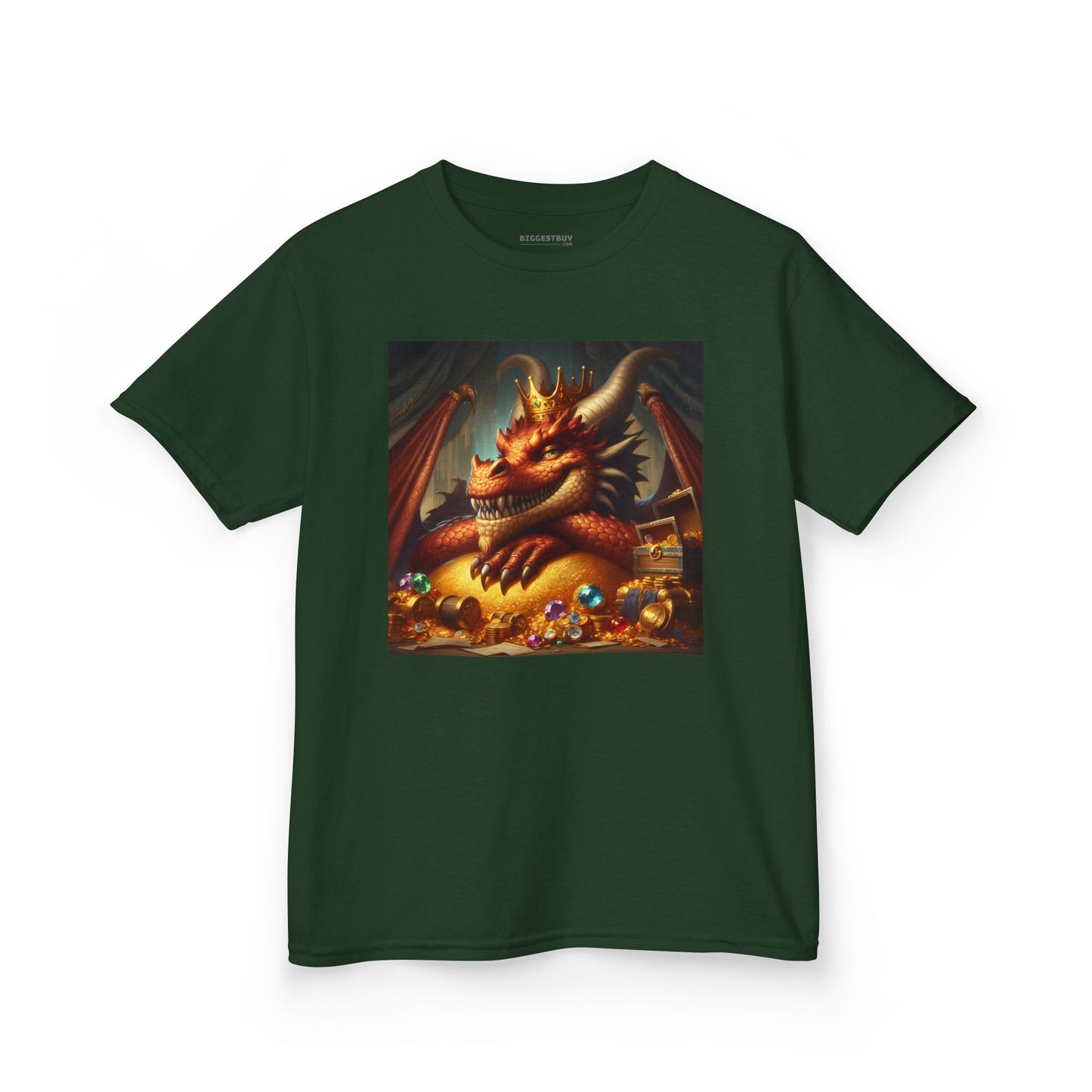 T-Shirt | Koszulka dziecięca | Ciężka bawełna | Nordycka Mitologia | Fafnir | Smok