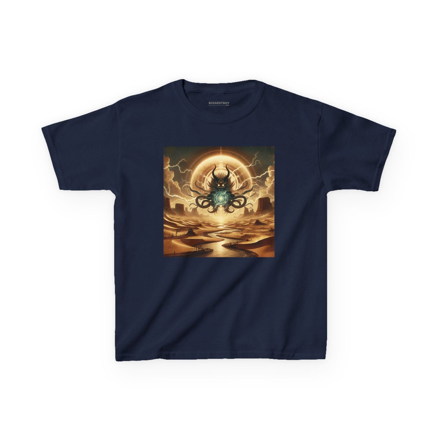 Camiseta | Camiseta para niños | Algodón grueso | Horror Cósmico | Entidad Lovecraftiana | Caos