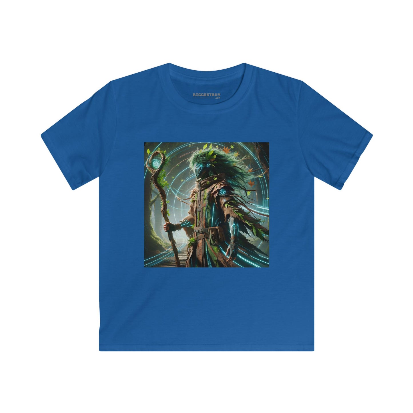 T-Shirt | Koszulka dziecięca | Miękki styl | Mytologia Słowiańska | Leshy | Duch lasu