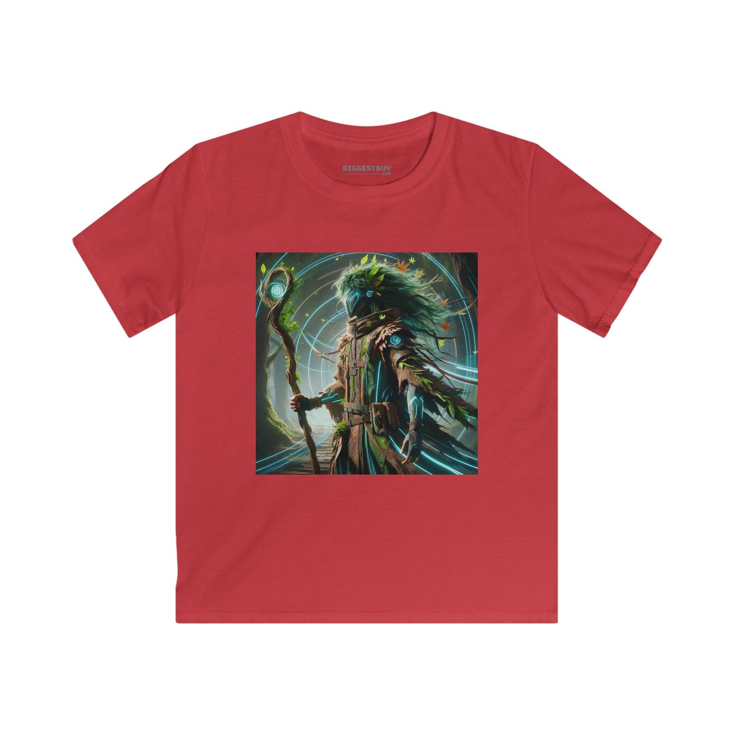 T-Shirt | Koszulka dziecięca | Miękki styl | Mytologia Słowiańska | Leshy | Duch lasu