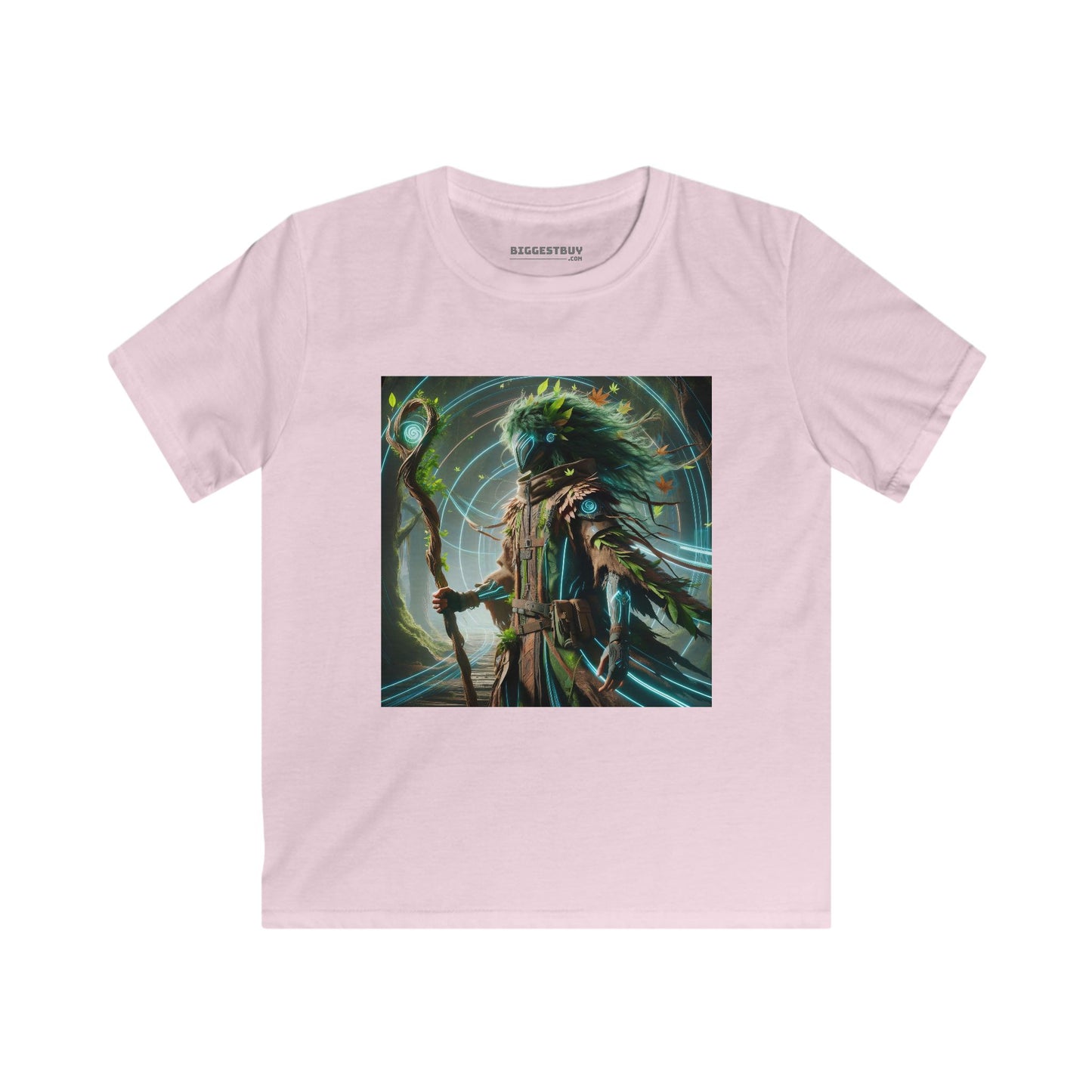 T-Shirt | Koszulka dziecięca | Miękki styl | Mytologia Słowiańska | Leshy | Duch lasu