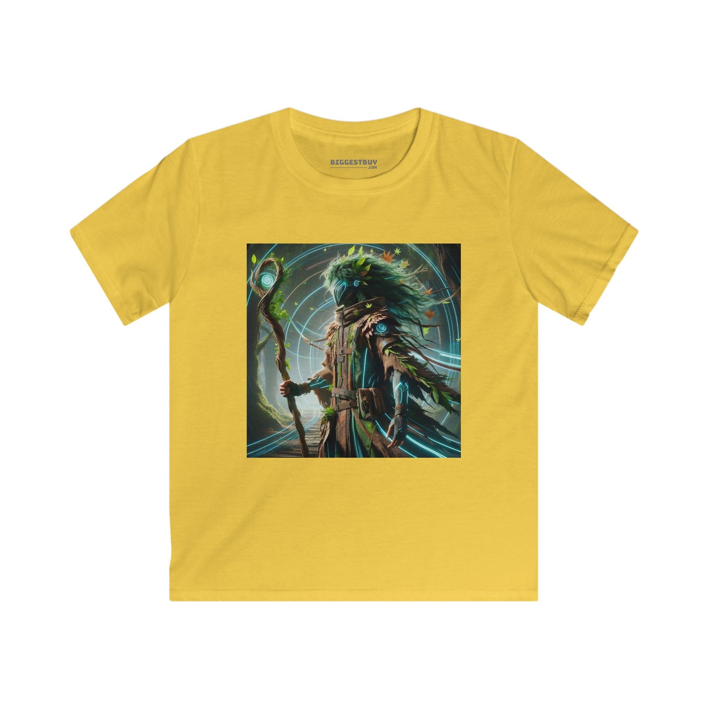 T-Shirt | Koszulka dziecięca | Miękki styl | Mytologia Słowiańska | Leshy | Duch lasu