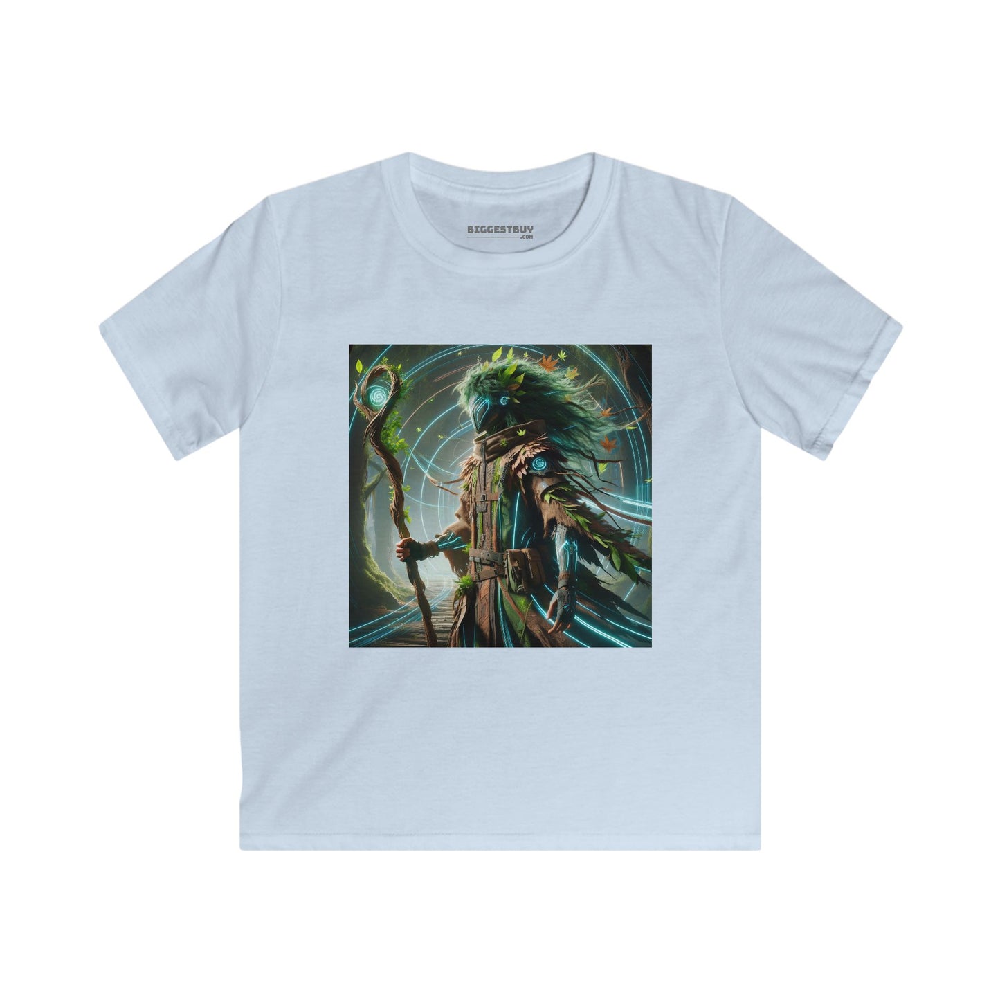 T-Shirt | Koszulka dziecięca | Miękki styl | Mytologia Słowiańska | Leshy | Duch lasu