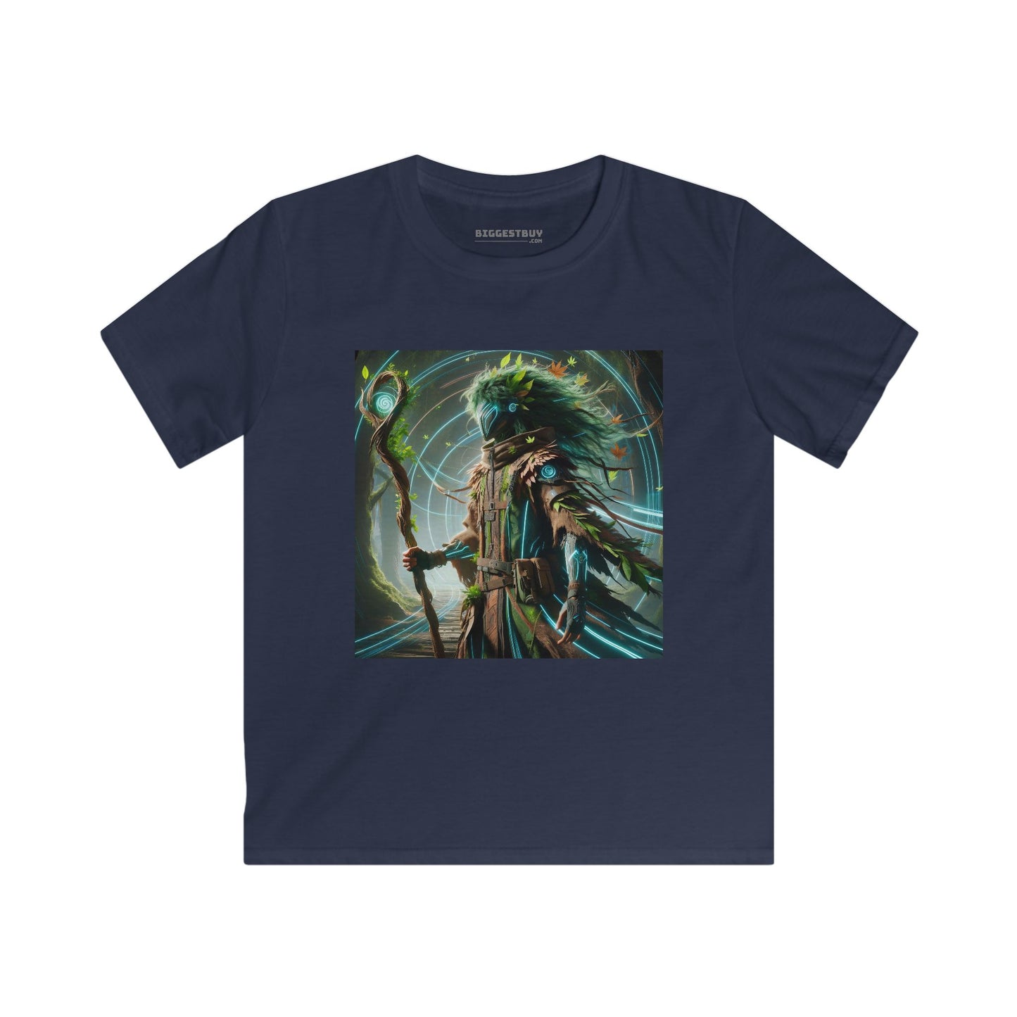 T-Shirt | Koszulka dziecięca | Miękki styl | Mytologia Słowiańska | Leshy | Duch lasu