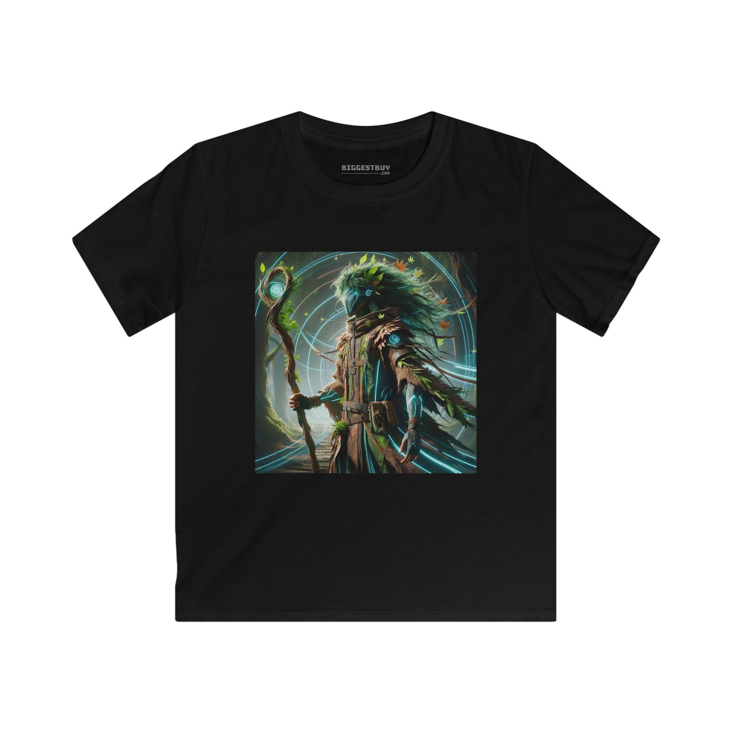 T-Shirt | Koszulka dziecięca | Miękki styl | Mytologia Słowiańska | Leshy | Duch lasu