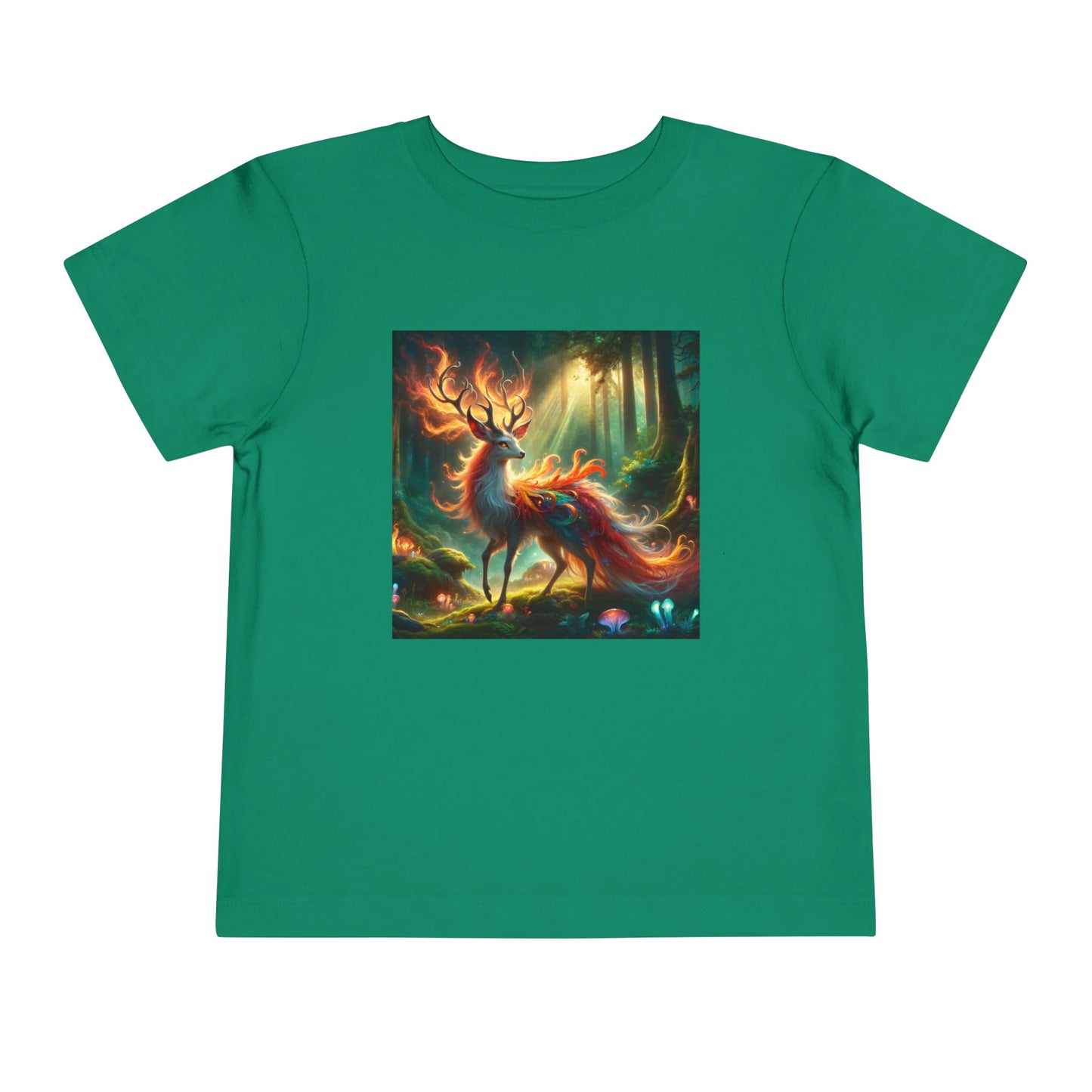 T-Shirt | Toddler Tee | Short Sleeve | Mystical Kirin | Forest Spirit Deer