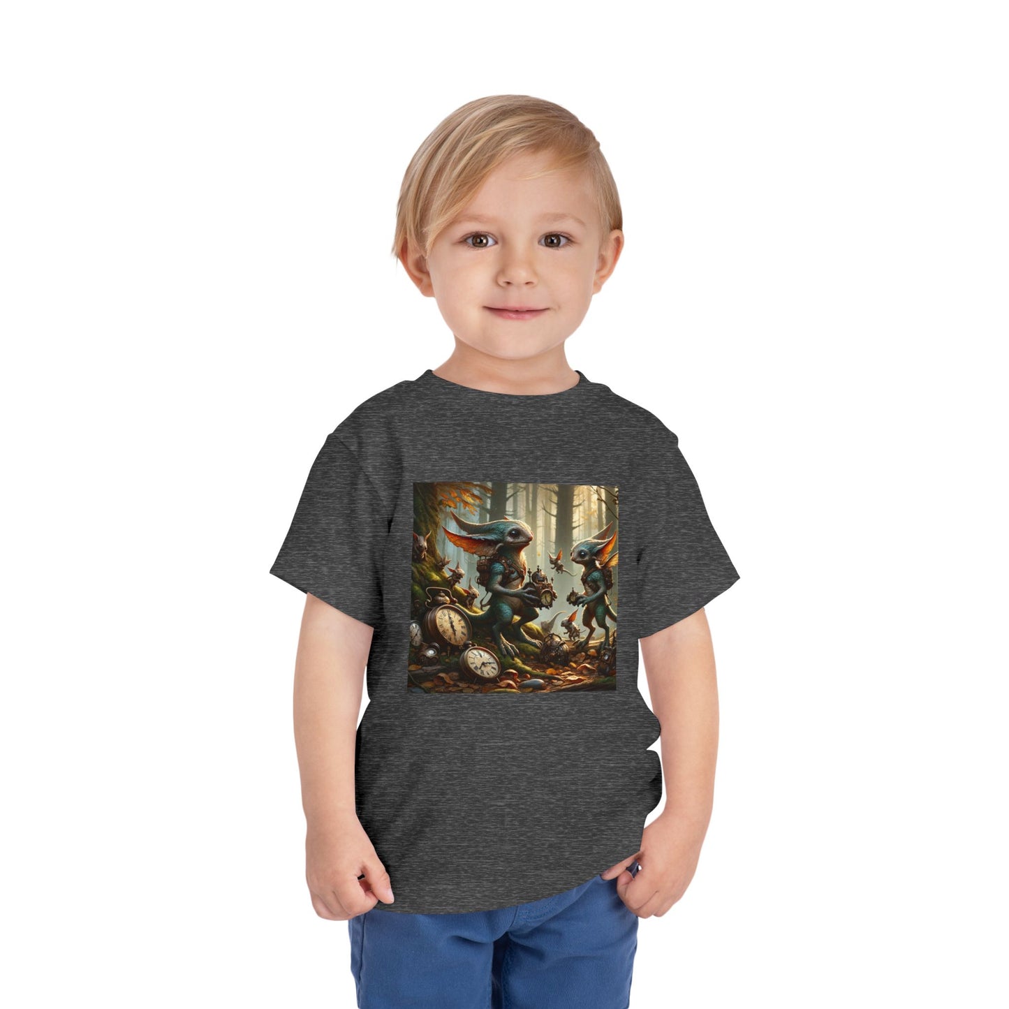 Camiseta | Camiseta Infantil | Manga Curta | Fantasia Celta | Pooka Steampunk | Criaturas
