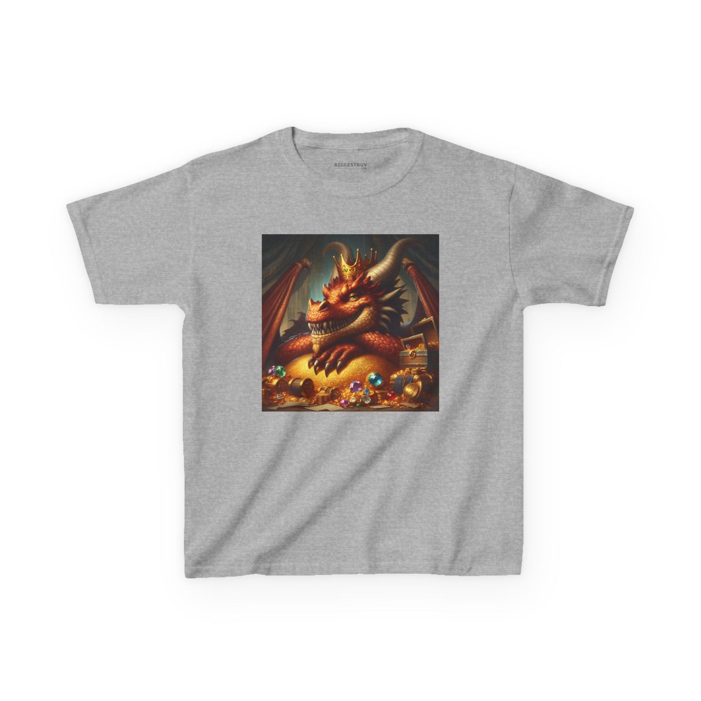 T-Shirt | Koszulka dziecięca | Ciężka bawełna | Nordycka Mitologia | Fafnir | Smok