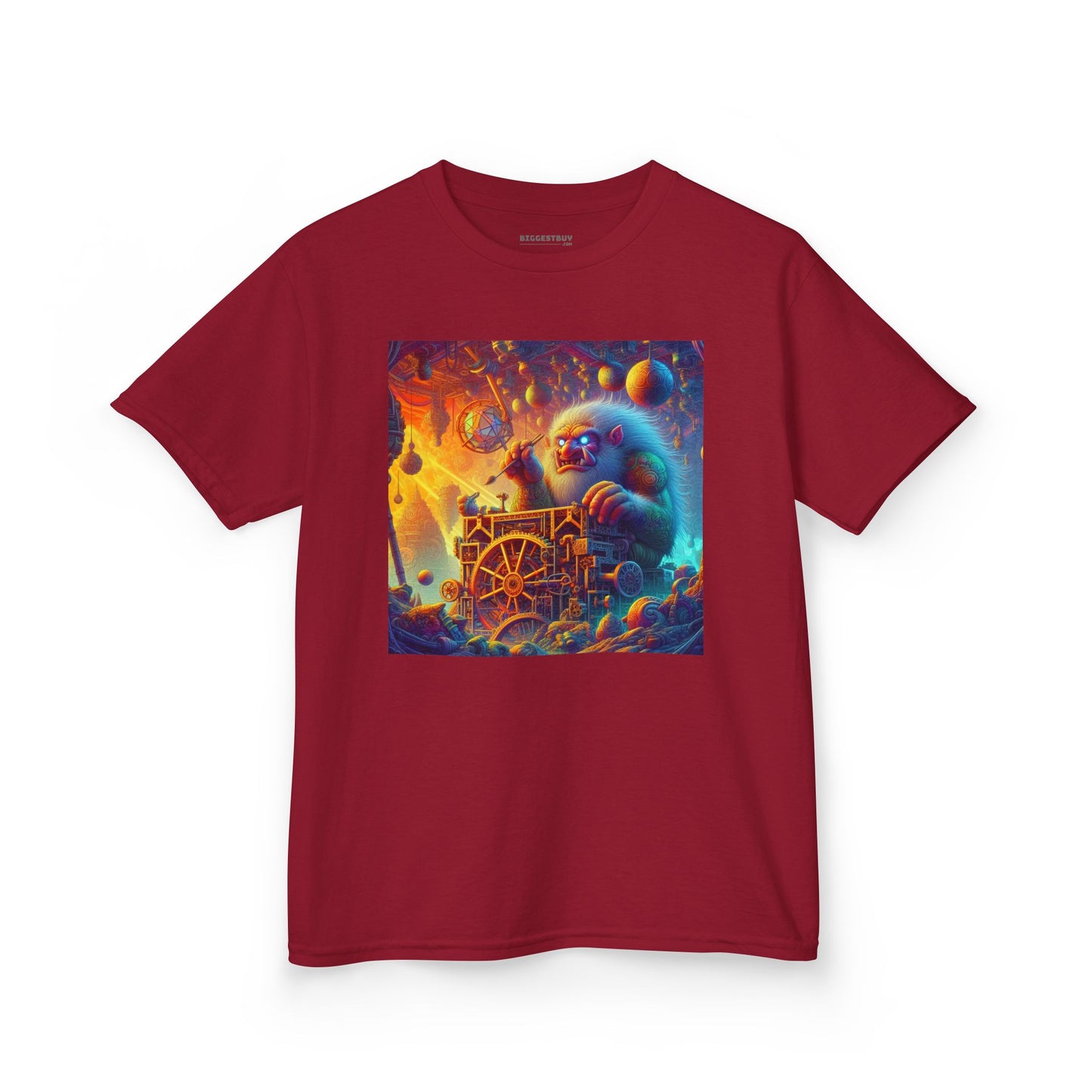 T-Shirt | Koszulka dziecięca | Ciężka bawełna | Mitologia Arktyczna | Mechanik Lodu