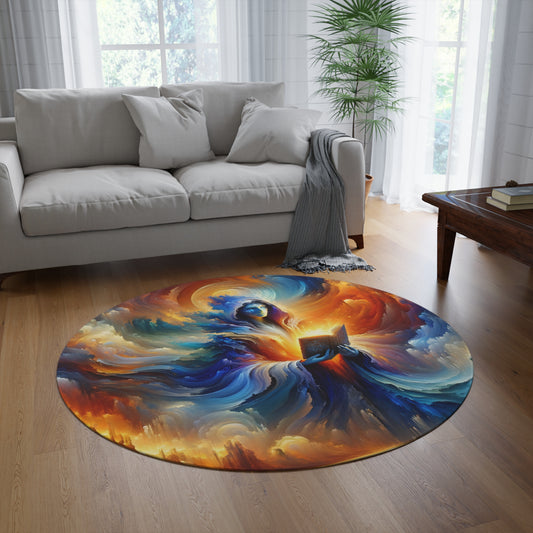 Rug | Round | Cosmic Fantasy | Arcane Magic | Spellcaster