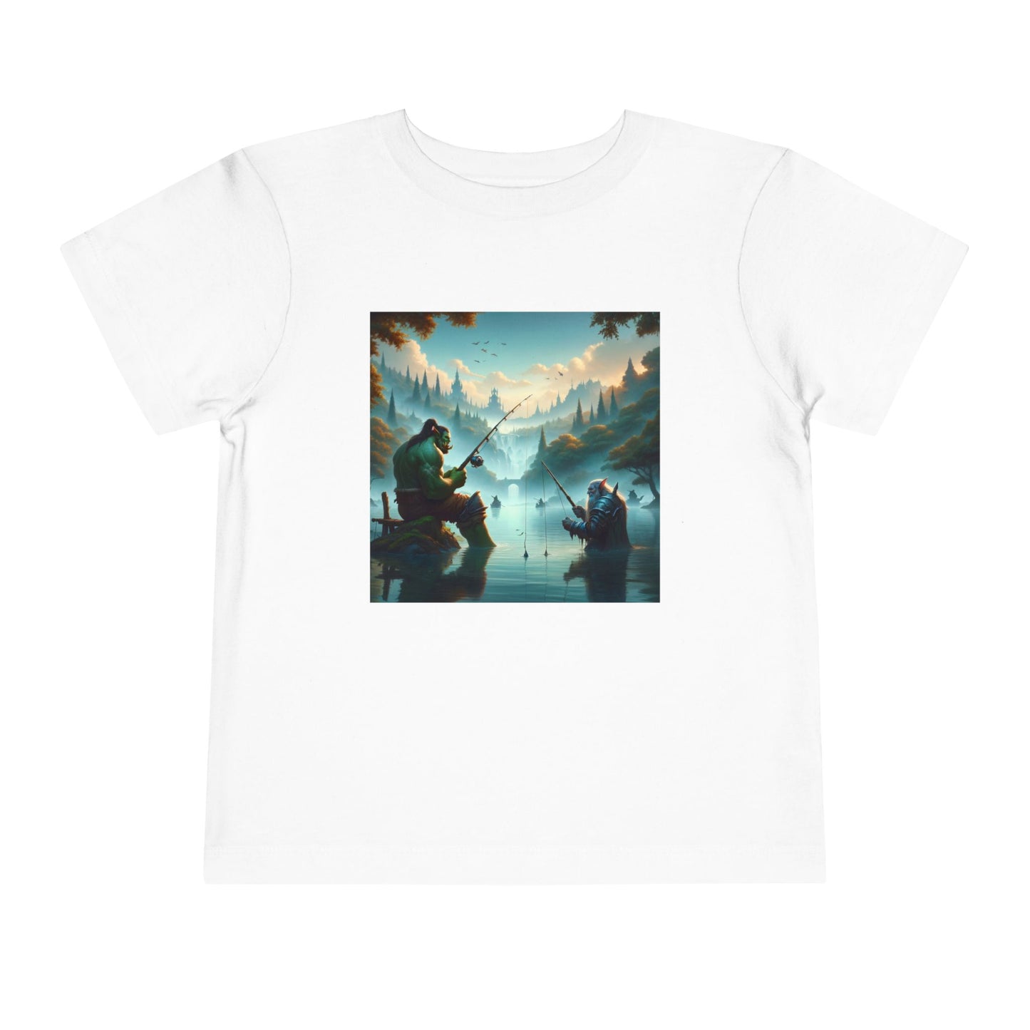 T-shirt | Peuter T-shirt | Korte mouw | Heldensage | Interraciale Vriendschap