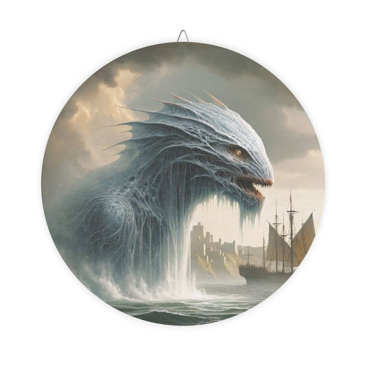 Letrero | De madera | Mitología Nórdica | Jörmungandr | Serpiente