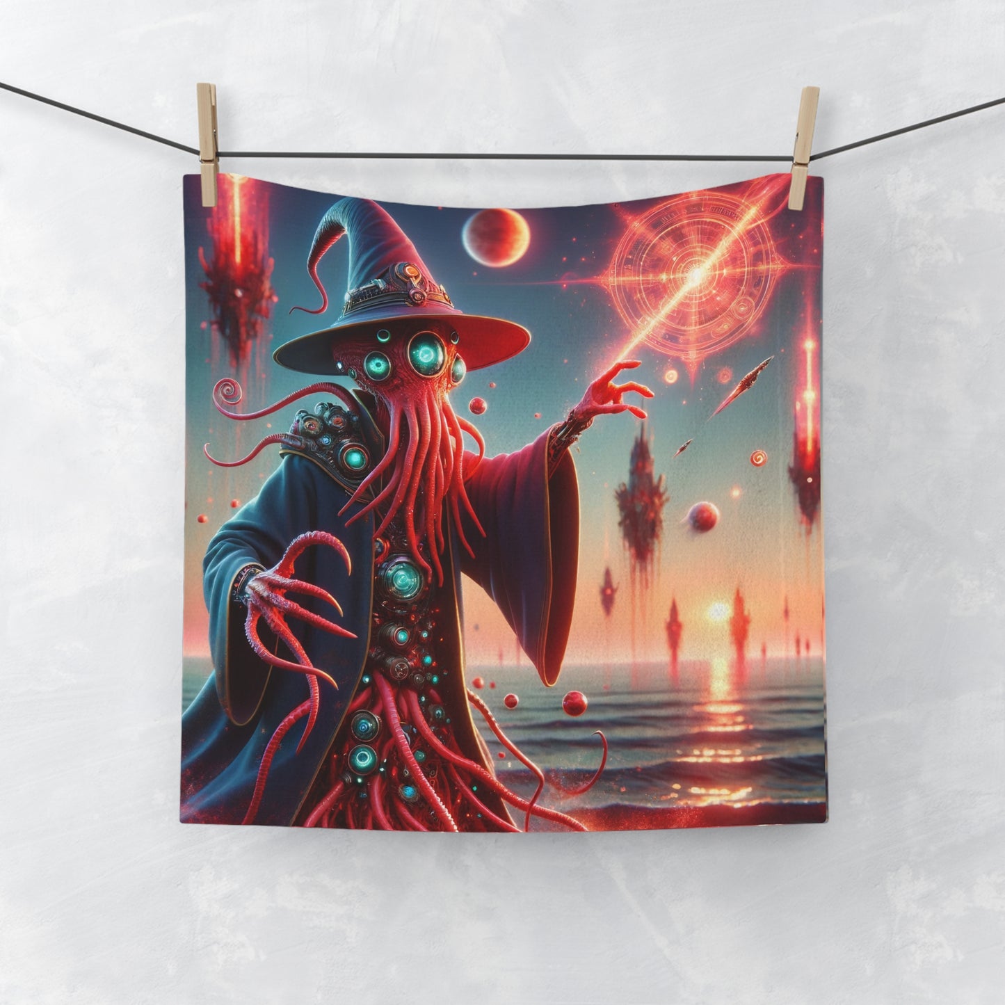 تولیہ | چہرے کا تولیہ | لوکرافٹین دہشت | الدریچ جادوگر