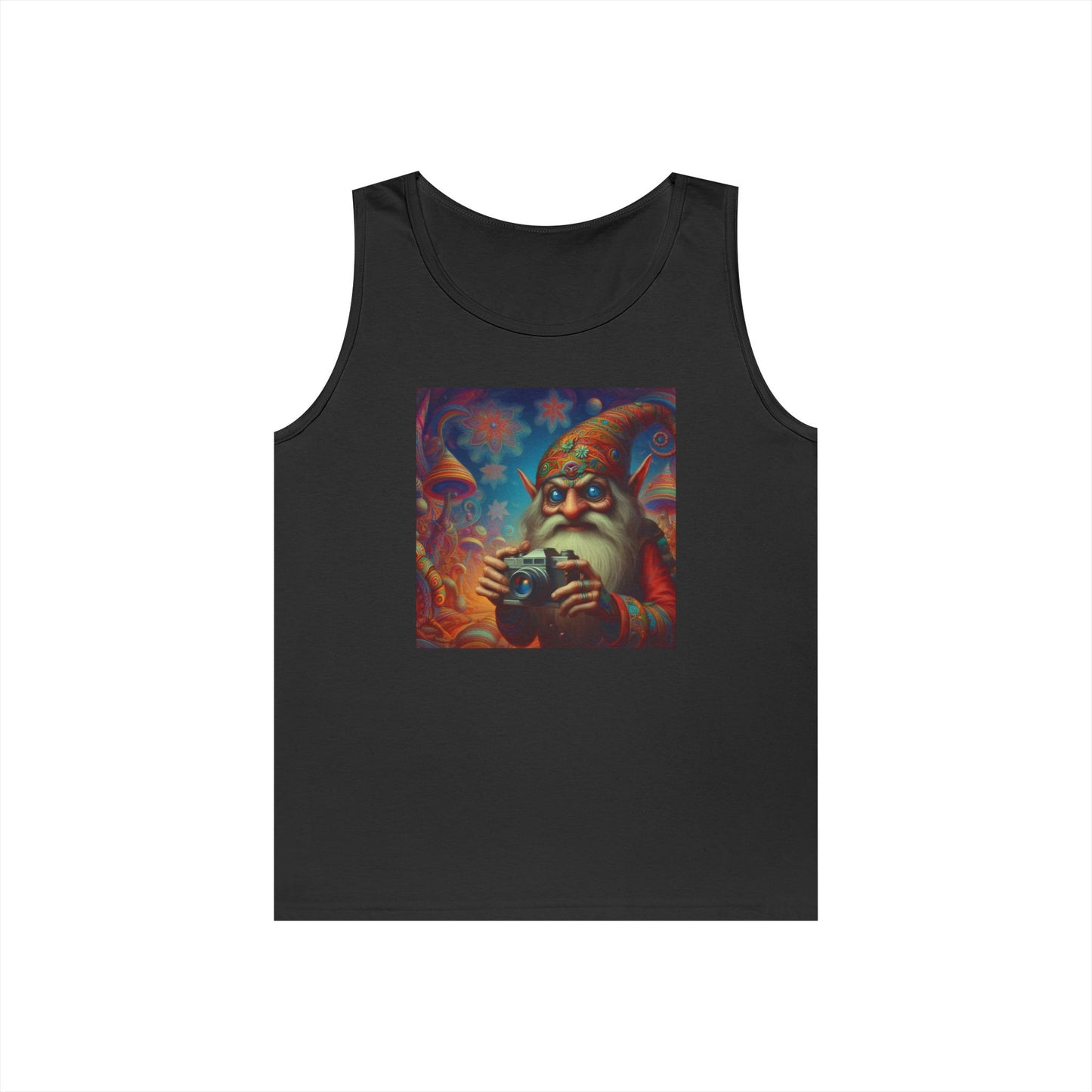 Tanktopp | Unisex | Kraftig bomull | Fantasy | Psykedelisk | Domovoi