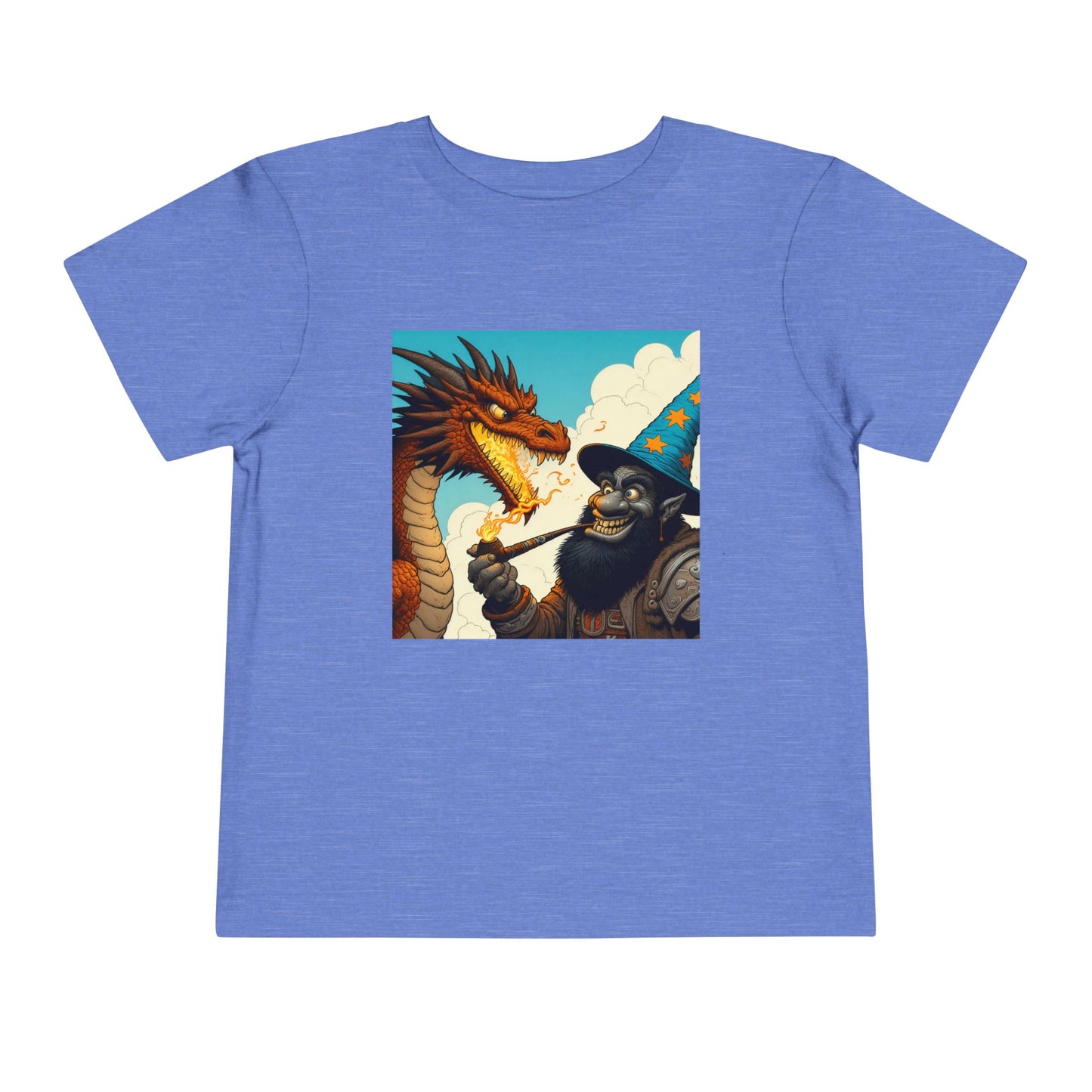 T-Shirt | Toddler Tee | Short Sleeve | High Fantasy | Dragon Duel | Goblin