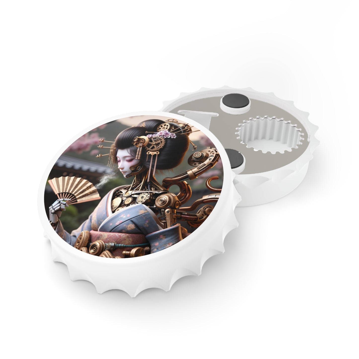 Otwieracz do butelek | Steampunk | Cyberpunk | Gejsza Robot