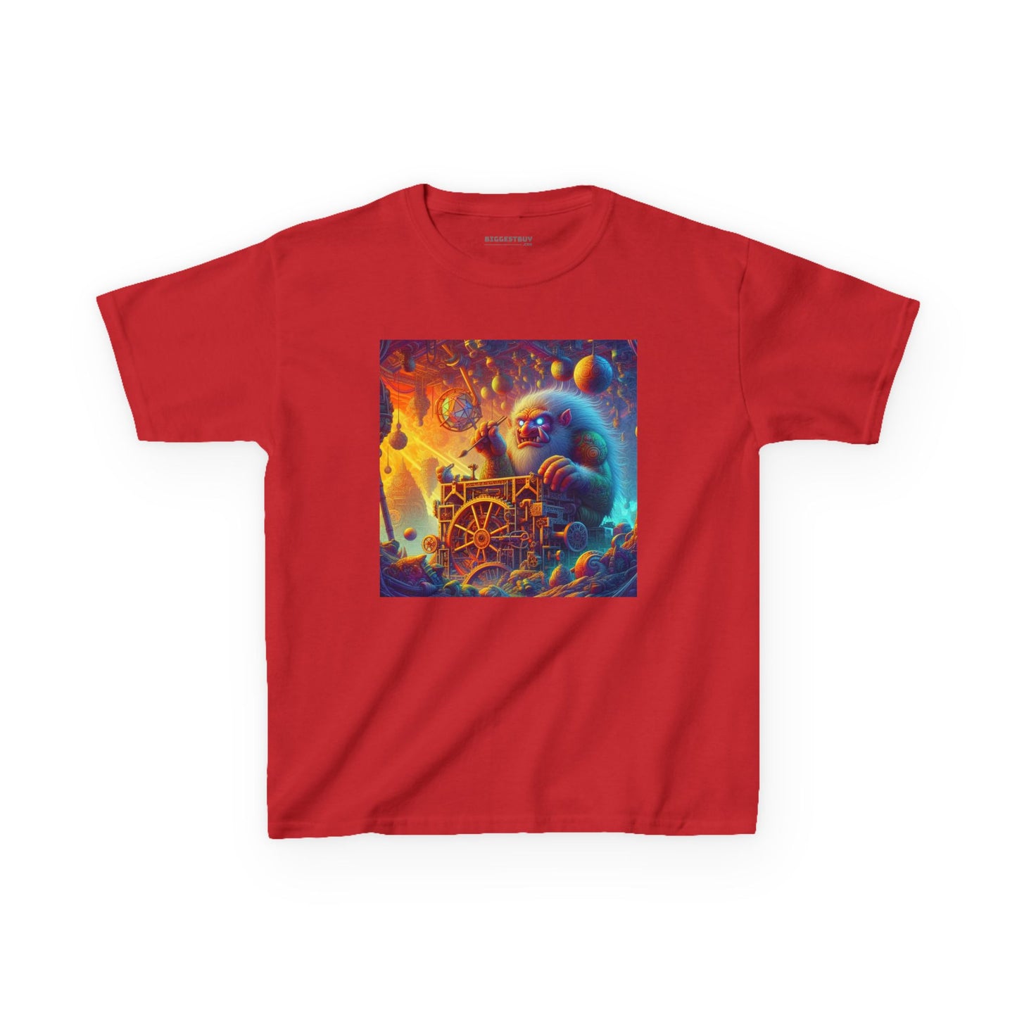 T-Shirt | Koszulka dziecięca | Ciężka bawełna | Mitologia Arktyczna | Mechanik Lodu