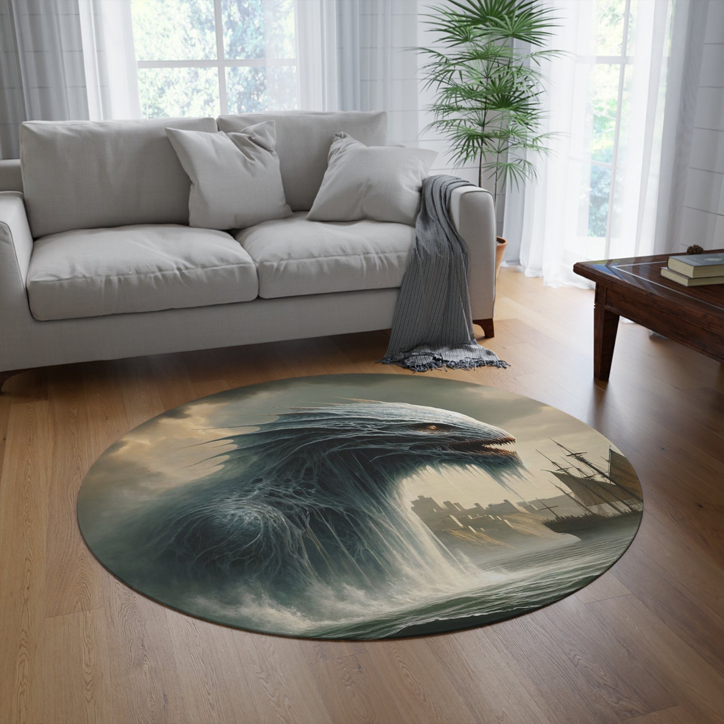 سجادة | دائرية | أساطير نوردية | يورمنغاندر | ثعبان البحر