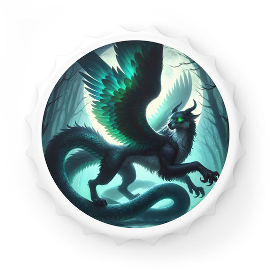 بوتل اوپنر | اساطیری فینٹسی | ڈریگن | ریشمی پر