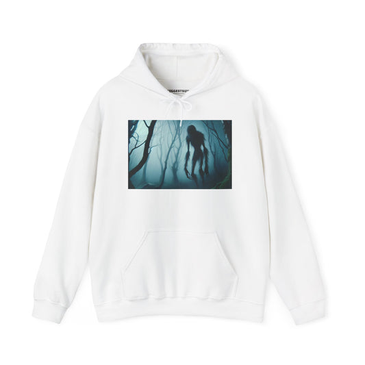 Hettegenser | Unisex | Hettegenser | Kraftig blanding | Skogskrekk | Wendigo | Skyggevesen