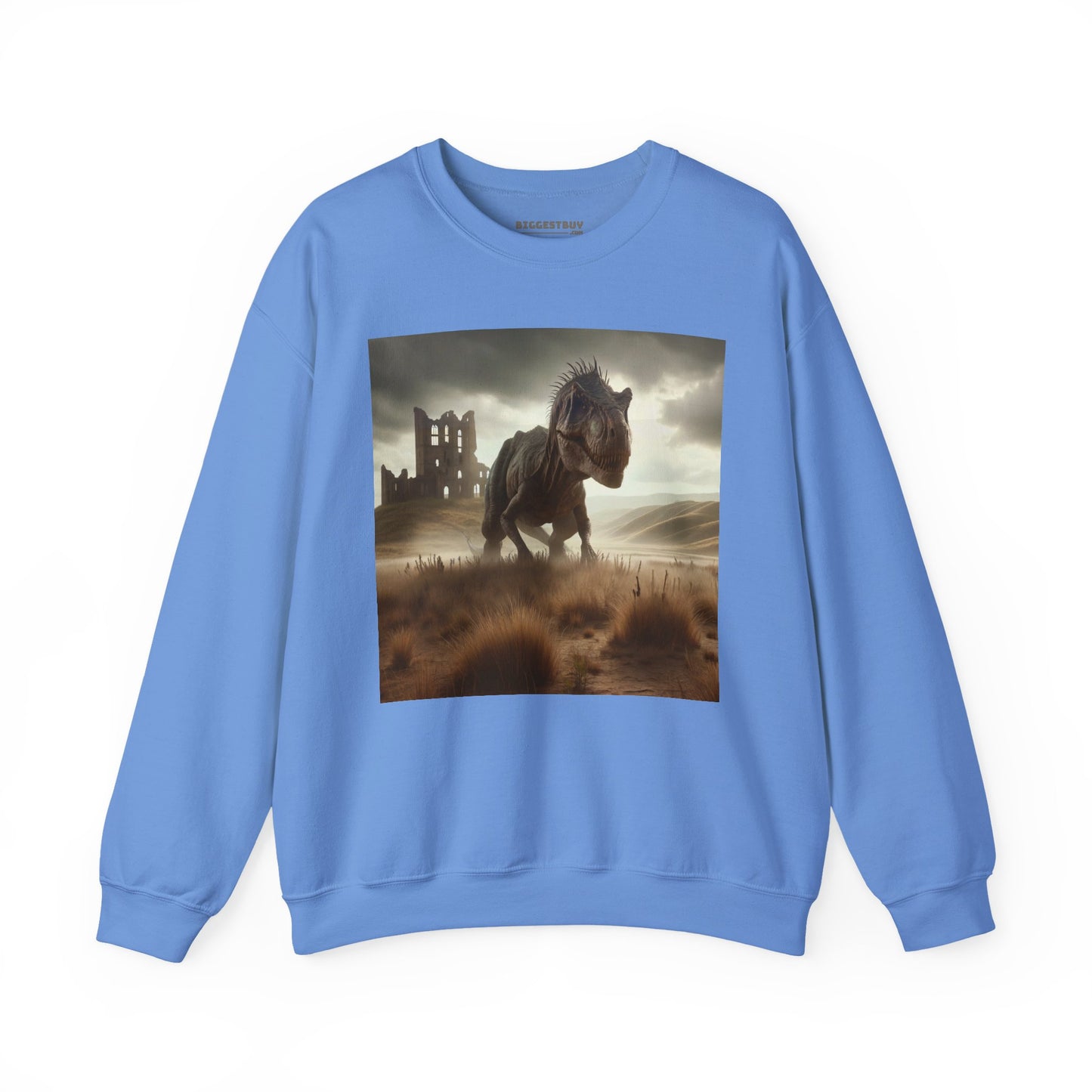 Felpa | Unisex | Girocollo | Misto pesante | Paleofinzione | Dinosauri Preistorici | T-Rex