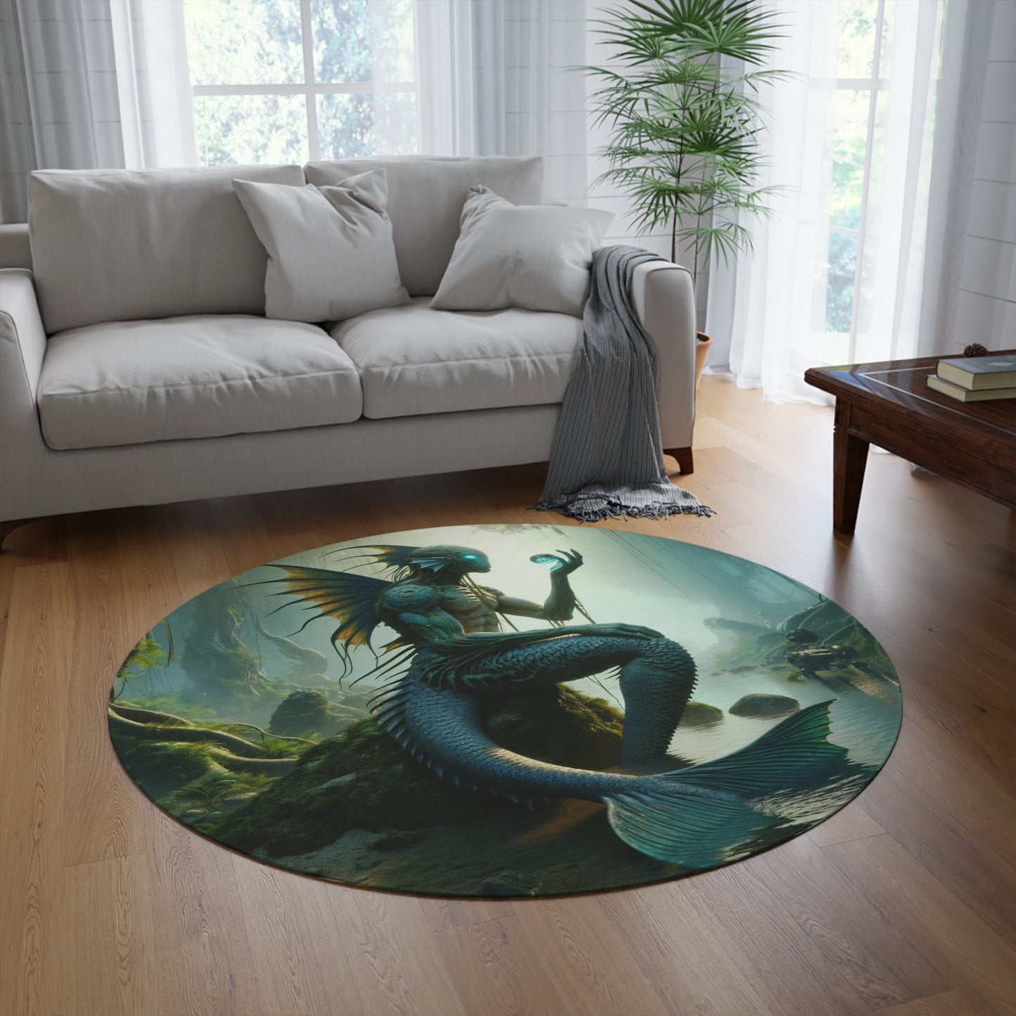 قالین | گول | آبی خیالی | ووڈیانوی | پانی کا روح