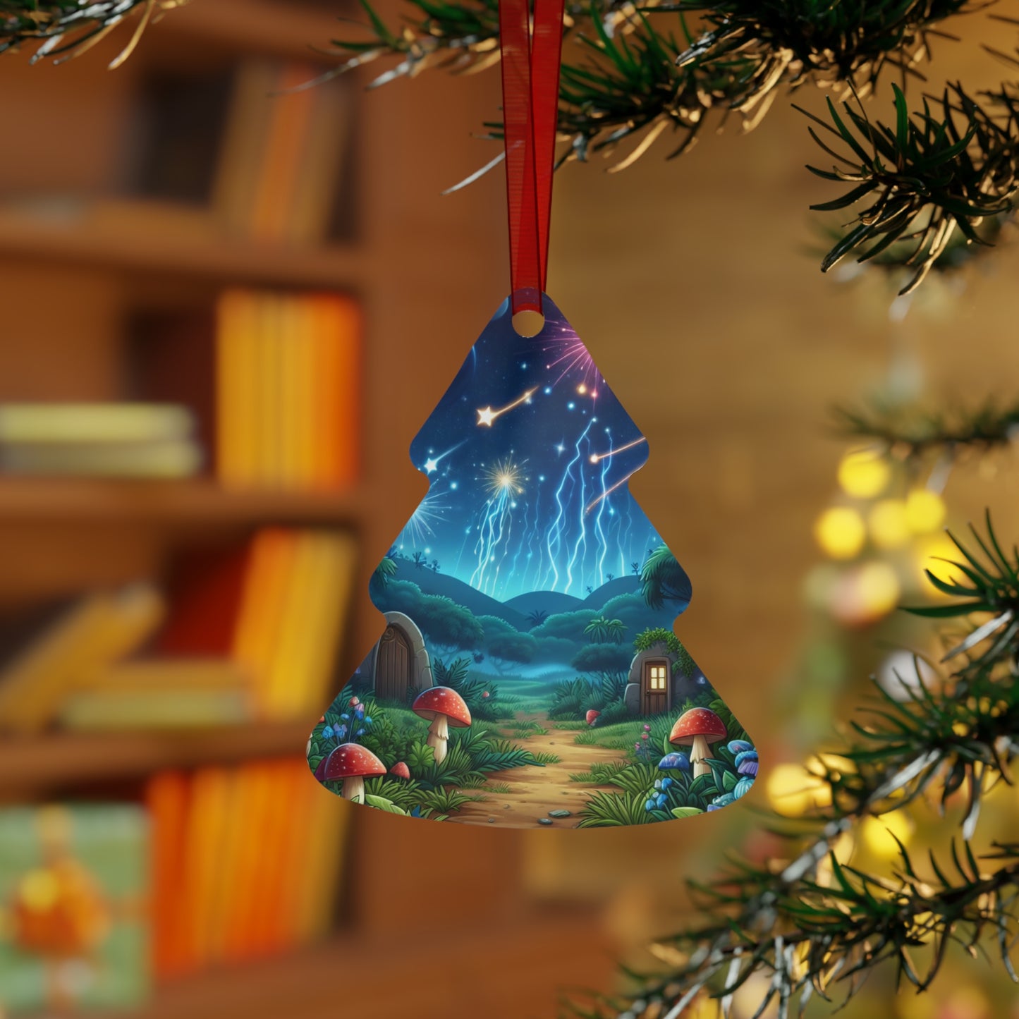 आभूषण | धातु | जादुई कल्पना | बायोल्यूमिनेसेंट मशरूम