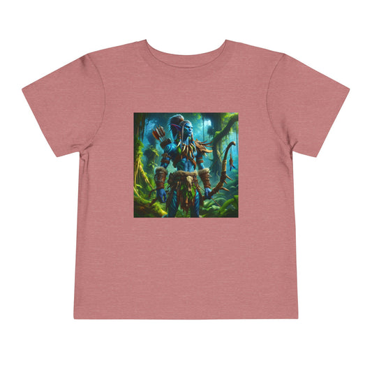 T-Shirt | Toddler Tee | Short Sleeve | Tribal Fantasy | Wood Elf Warrior